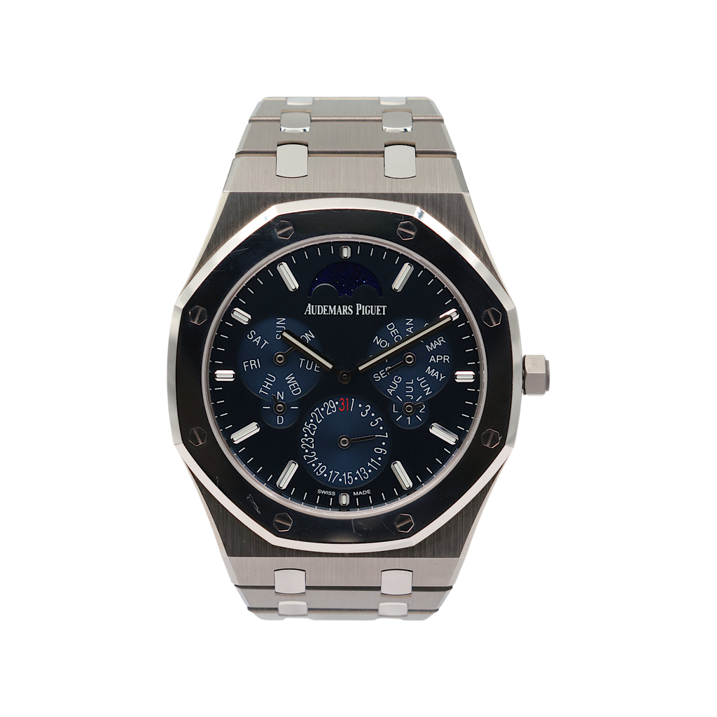 Audemars Piguet - Royal Oak Perpetual Calendar Ultra-Thin – Blue – 26586IP.OO.1240IP.01 – 2021