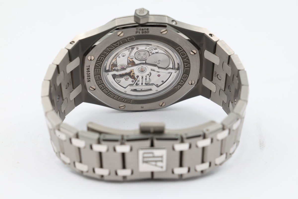 Audemars Piguet - Royal Oak Perpetual Calendar Ultra-Thin – Blue – 26586IP.OO.1240IP.01 – 2021