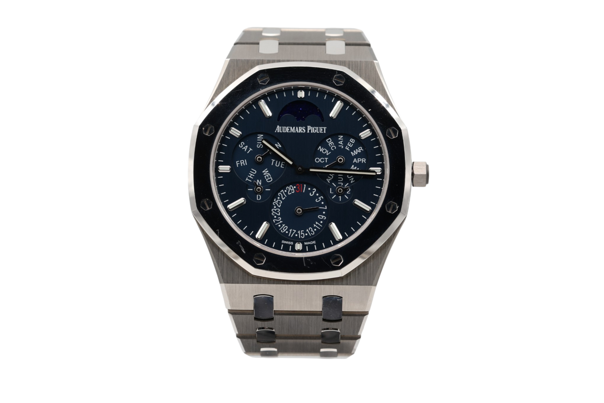 Audemars Piguet - Royal Oak Perpetual Calendar Ultra-Thin – Blue – 26586IP.OO.1240IP.01 – 2021