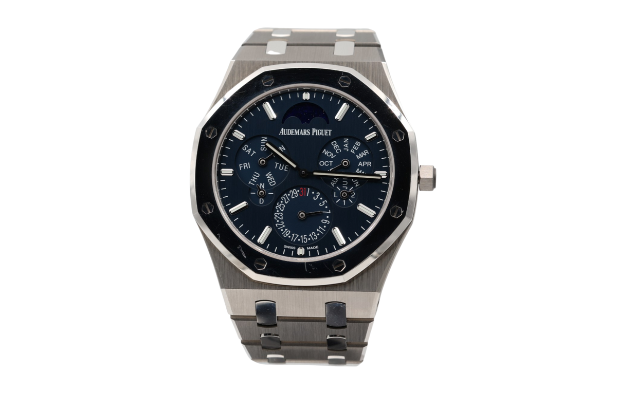 Audemars Piguet - Royal Oak Perpetual Calendar Ultra-Thin – Blue – 26586IP.OO.1240IP.01 – 2021