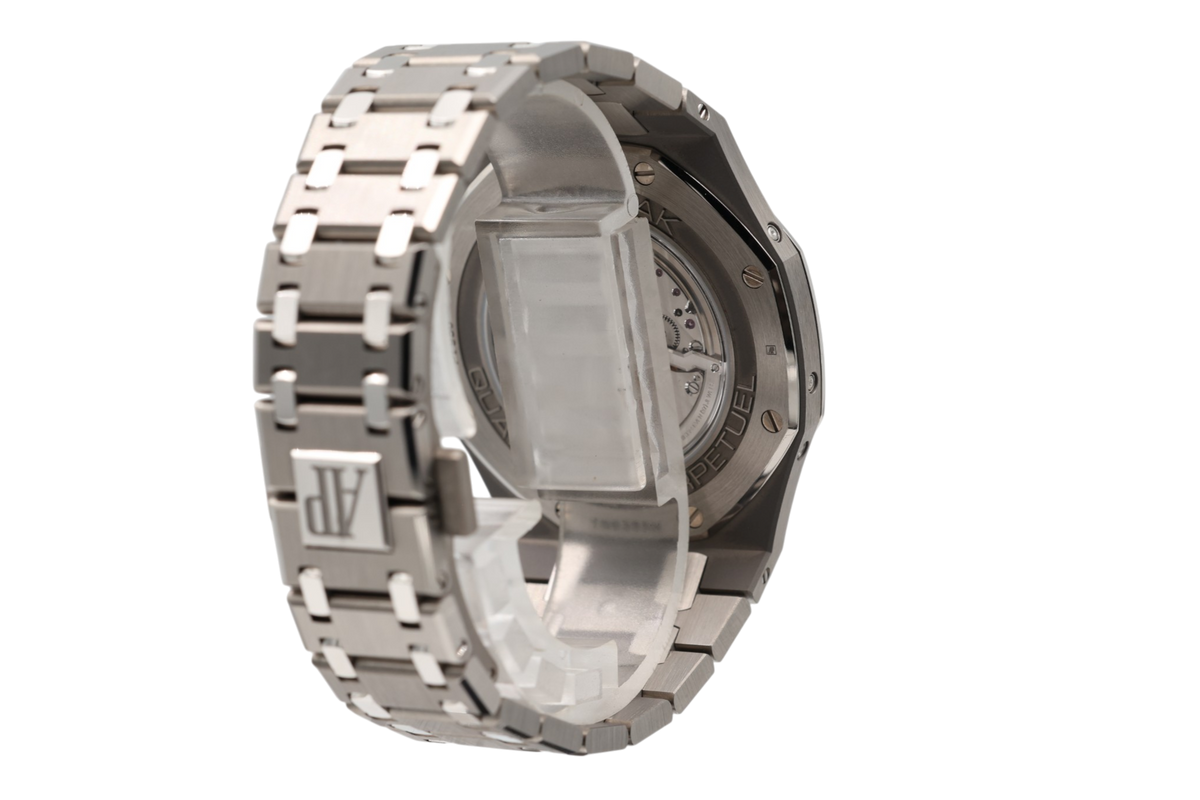 Audemars Piguet - Royal Oak Perpetual Calendar Ultra-Thin – Blue – 26586IP.OO.1240IP.01 – 2021
