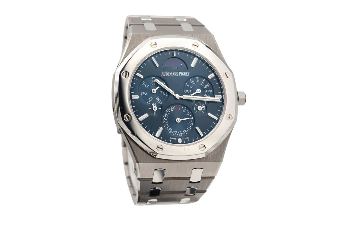 Audemars Piguet - Royal Oak Perpetual Calendar Ultra-Thin – Blue – 26586IP.OO.1240IP.01 – 2021