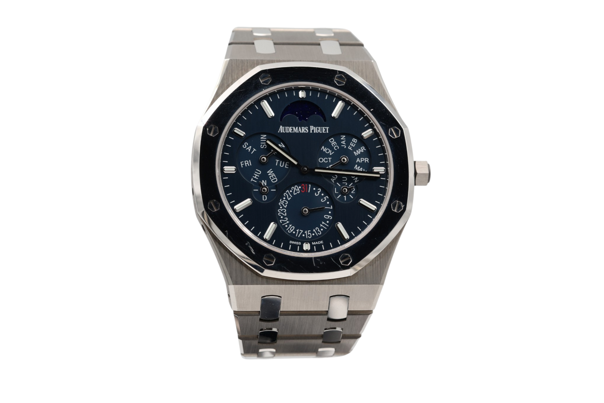 Audemars Piguet - Royal Oak Perpetual Calendar Ultra-Thin – Blue – 26586IP.OO.1240IP.01 – 2021