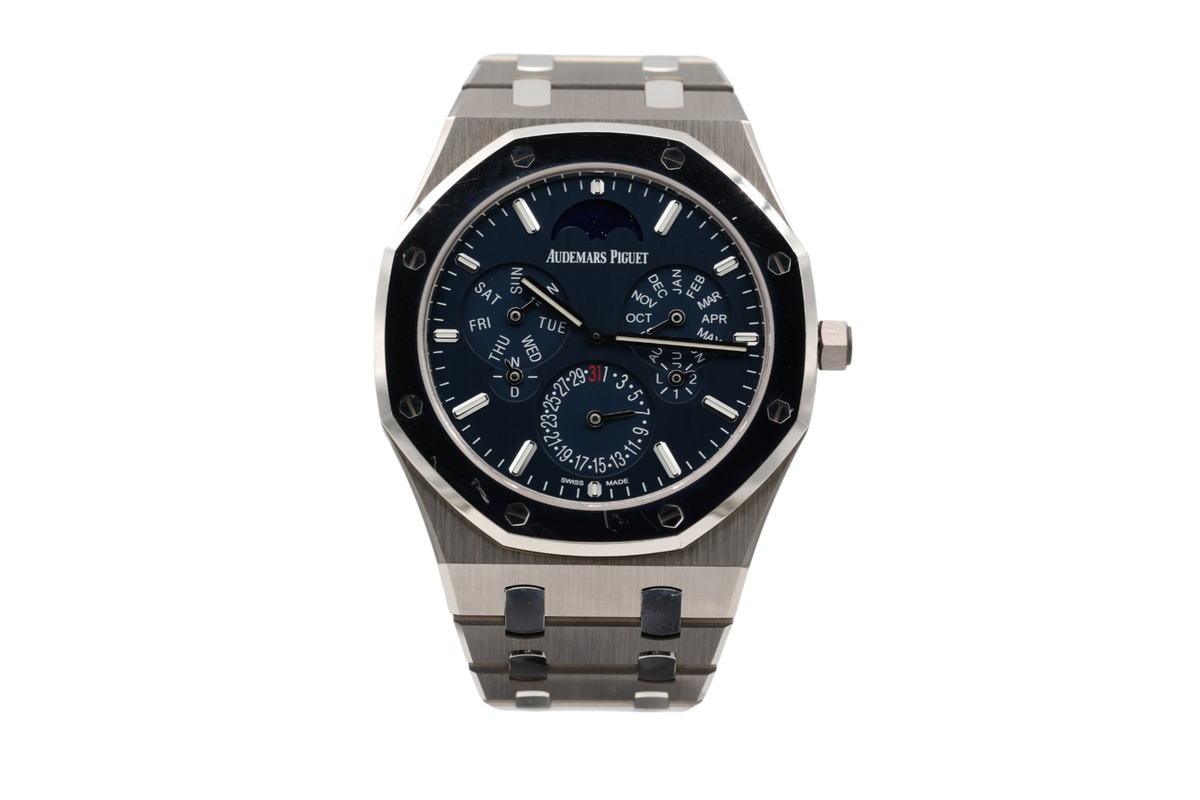 Audemars Piguet - Royal Oak Perpetual Calendar Ultra-Thin – Blue – 26586IP.OO.1240IP.01 – 2021