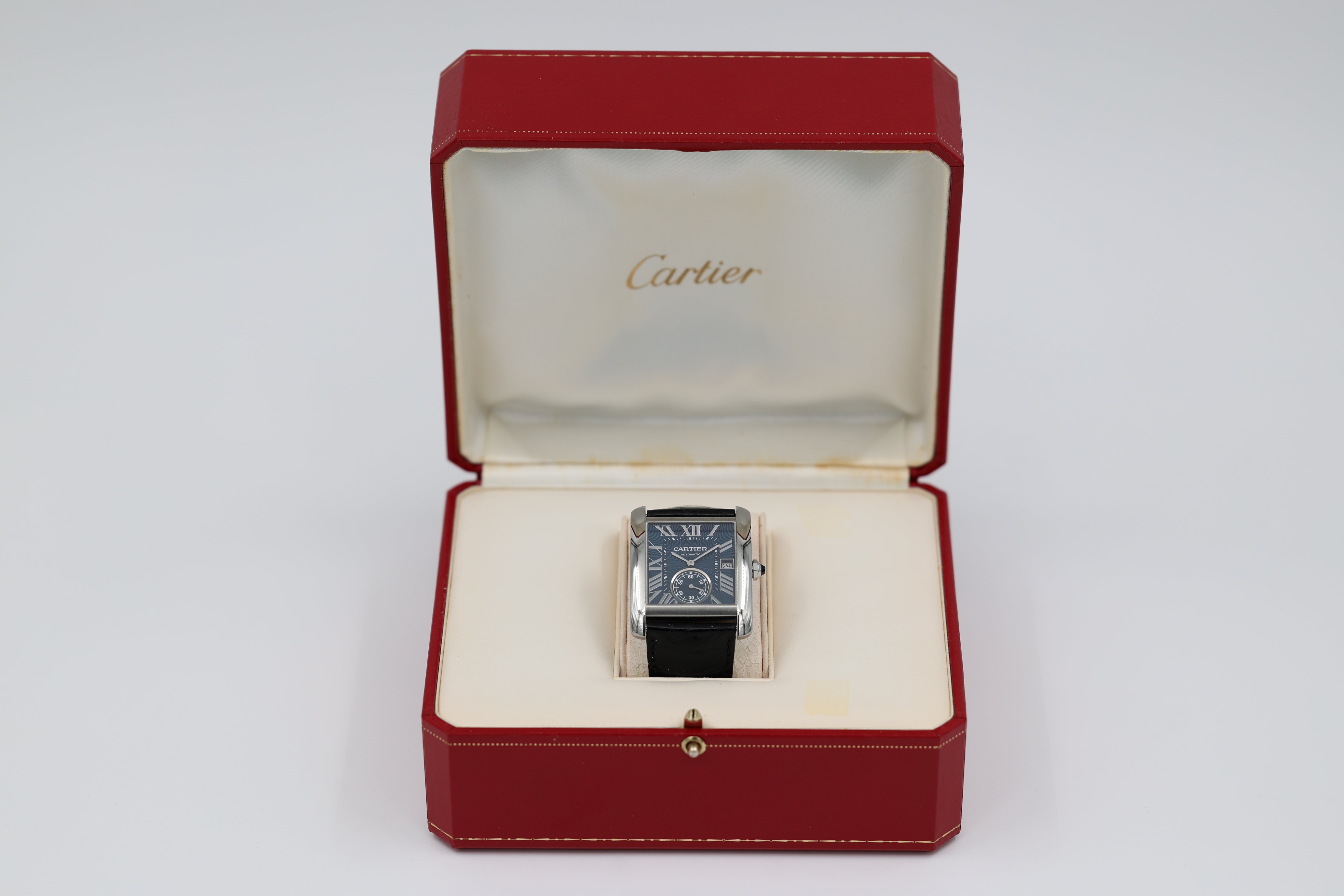Cartier - Tank MC - Blue Dial - WSTA0010