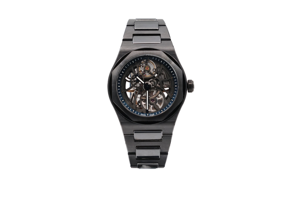 Girard-Perregaux - Laureato Black Ceramic - Black Skeleton Dial - 81015-32-001-32A - 2022
