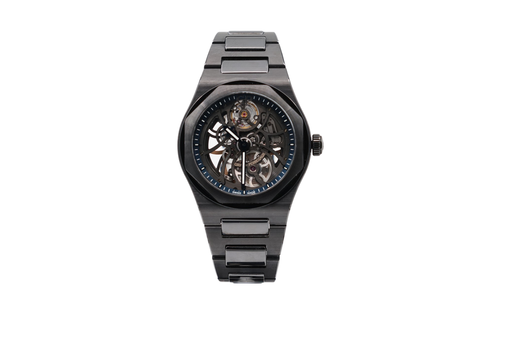 Girard-Perregaux - Laureato Black Ceramic - Black Skeleton Dial - 81015-32-001-32A - 2022