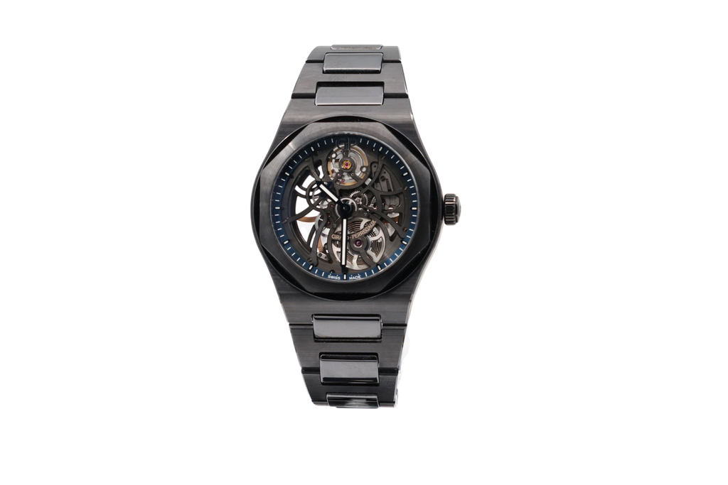 Girard-Perregaux - Laureato Black Ceramic - Black Skeleton Dial - 81015-32-001-32A - 2022