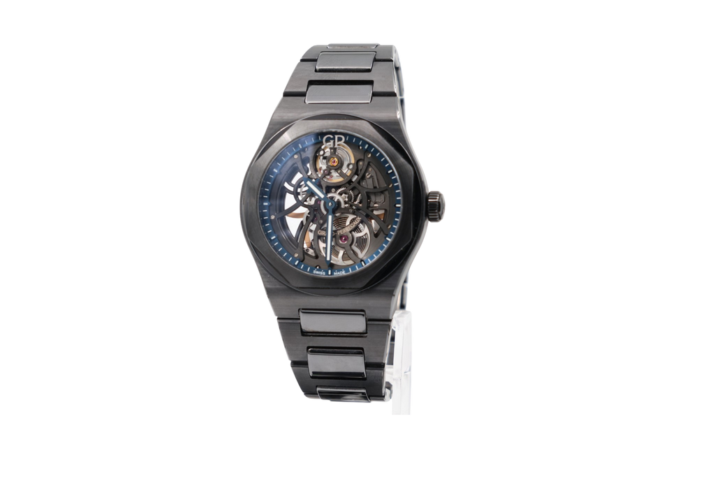 Girard-Perregaux - Laureato Black Ceramic - Black Skeleton Dial - 81015-32-001-32A - 2022