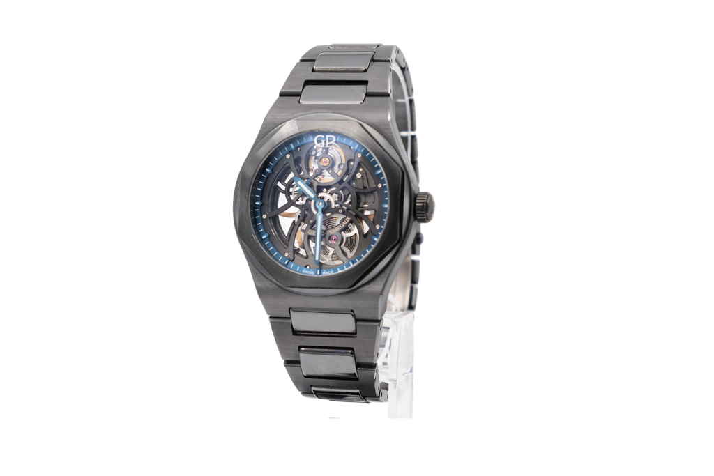 Girard-Perregaux - Laureato Black Ceramic - Black Skeleton Dial - 81015-32-001-32A - 2022