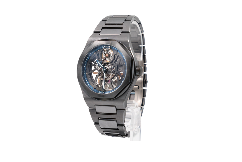 Girard-Perregaux - Laureato Black Ceramic - Black Skeleton Dial - 81015-32-001-32A - 2022