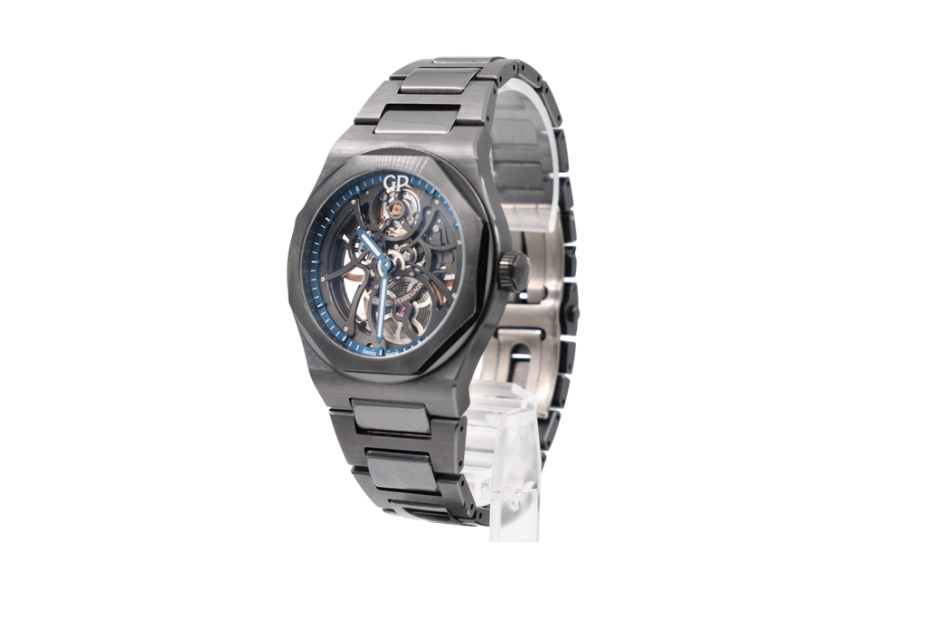 Girard-Perregaux - Laureato Black Ceramic - Black Skeleton Dial - 81015-32-001-32A - 2022