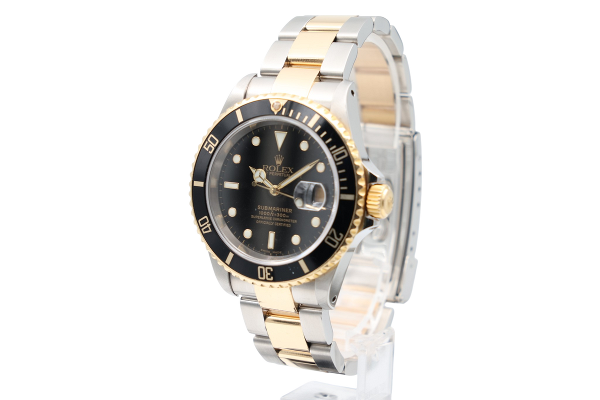 Rolex - Submariner - Black Two-Tone - 16613 – 2004