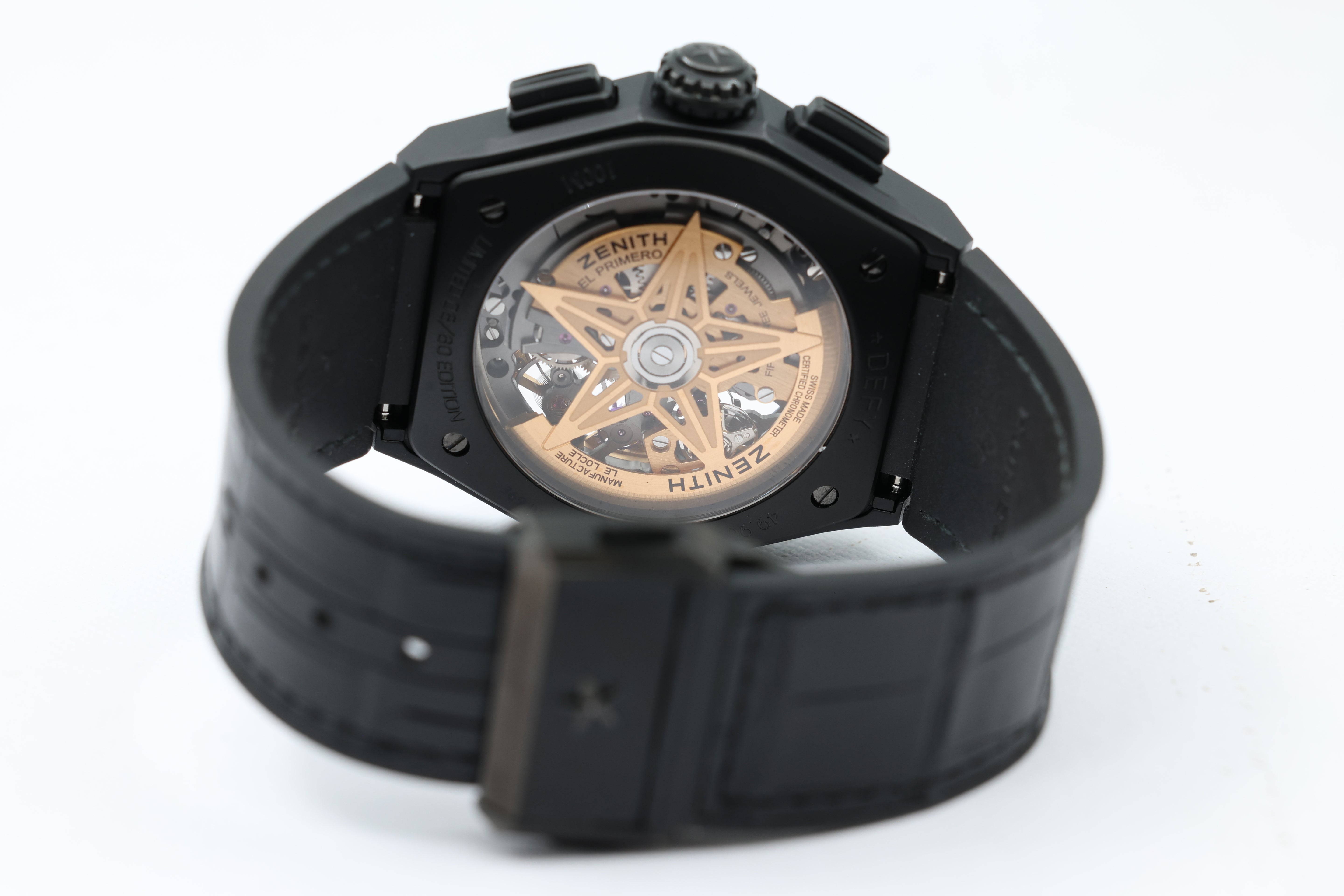 Zenith Defy - El Primero 21 - Park Lane Edition – Skeleton Gold – 49.9005.9004/72.R582 – 2022