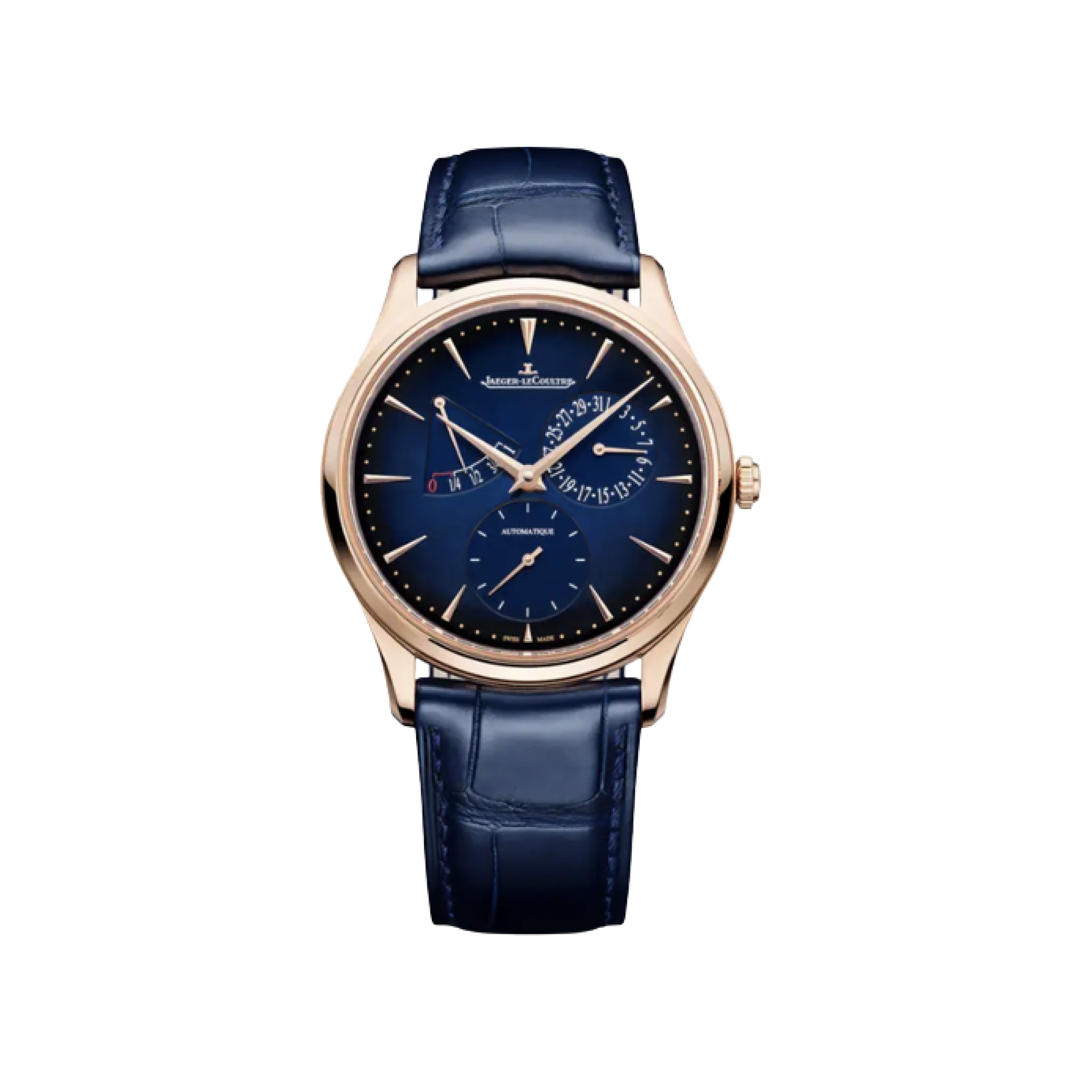 Jaeger lecoultre master ultra thin rose gold best sale
