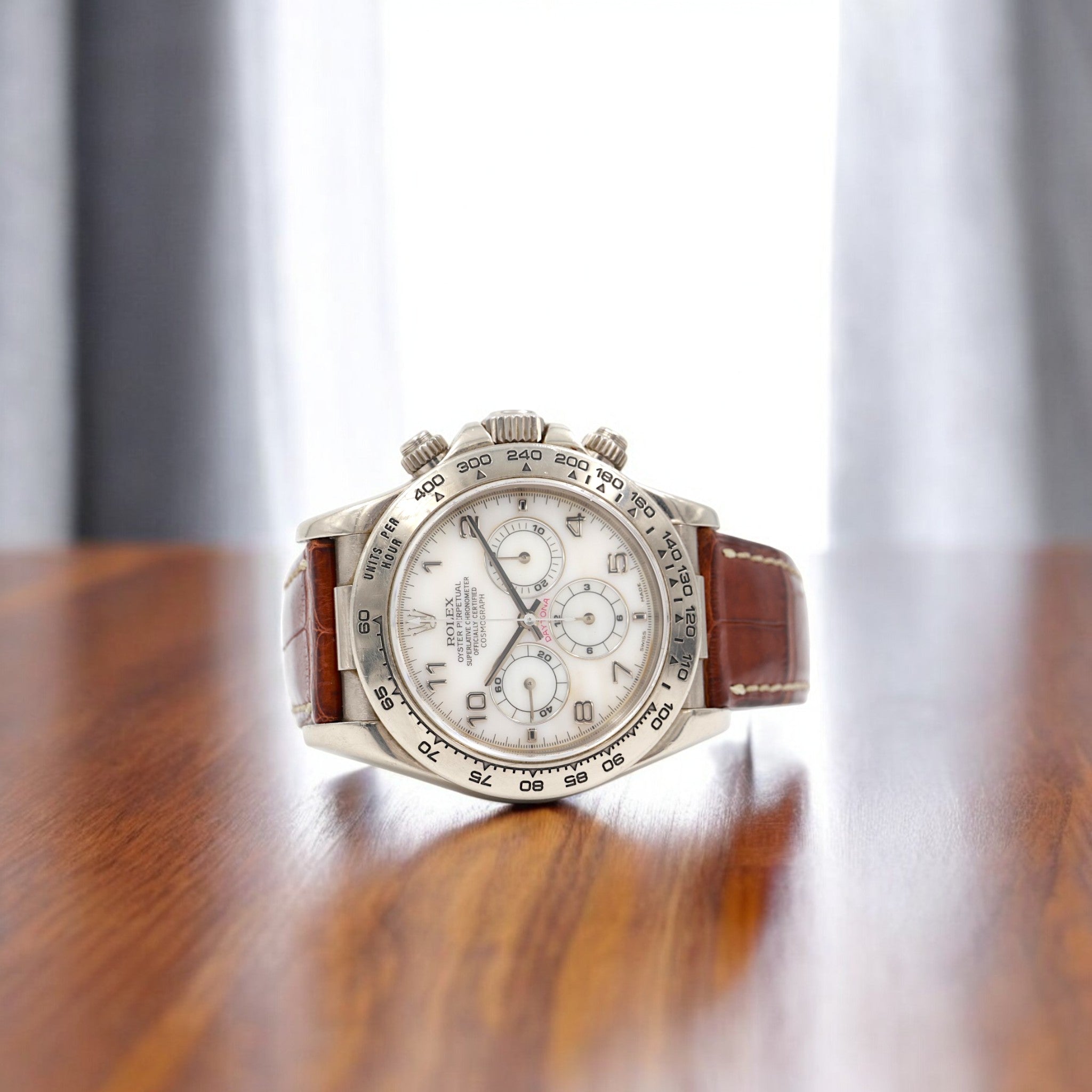 Rolex - Daytona - 16519 - Gold white MOP dial - 1998