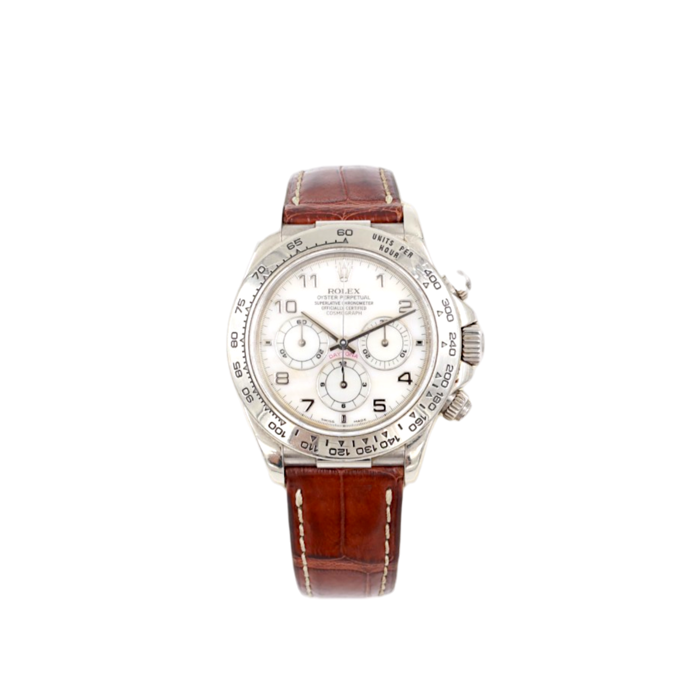 Rolex - Daytona - 16519 - Gold white MOP dial - 1998