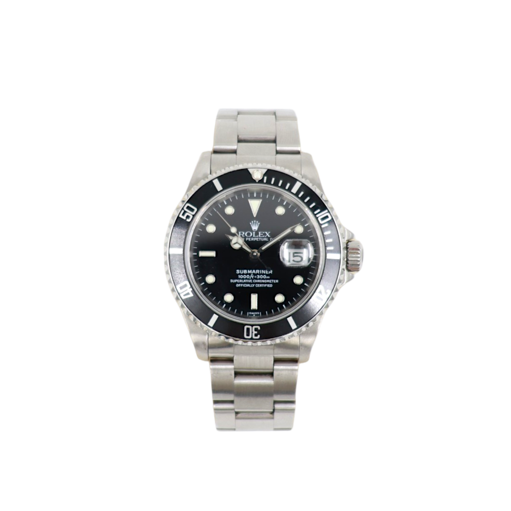 Rolex Submariner - 16610 - 1999 Swiss only dial