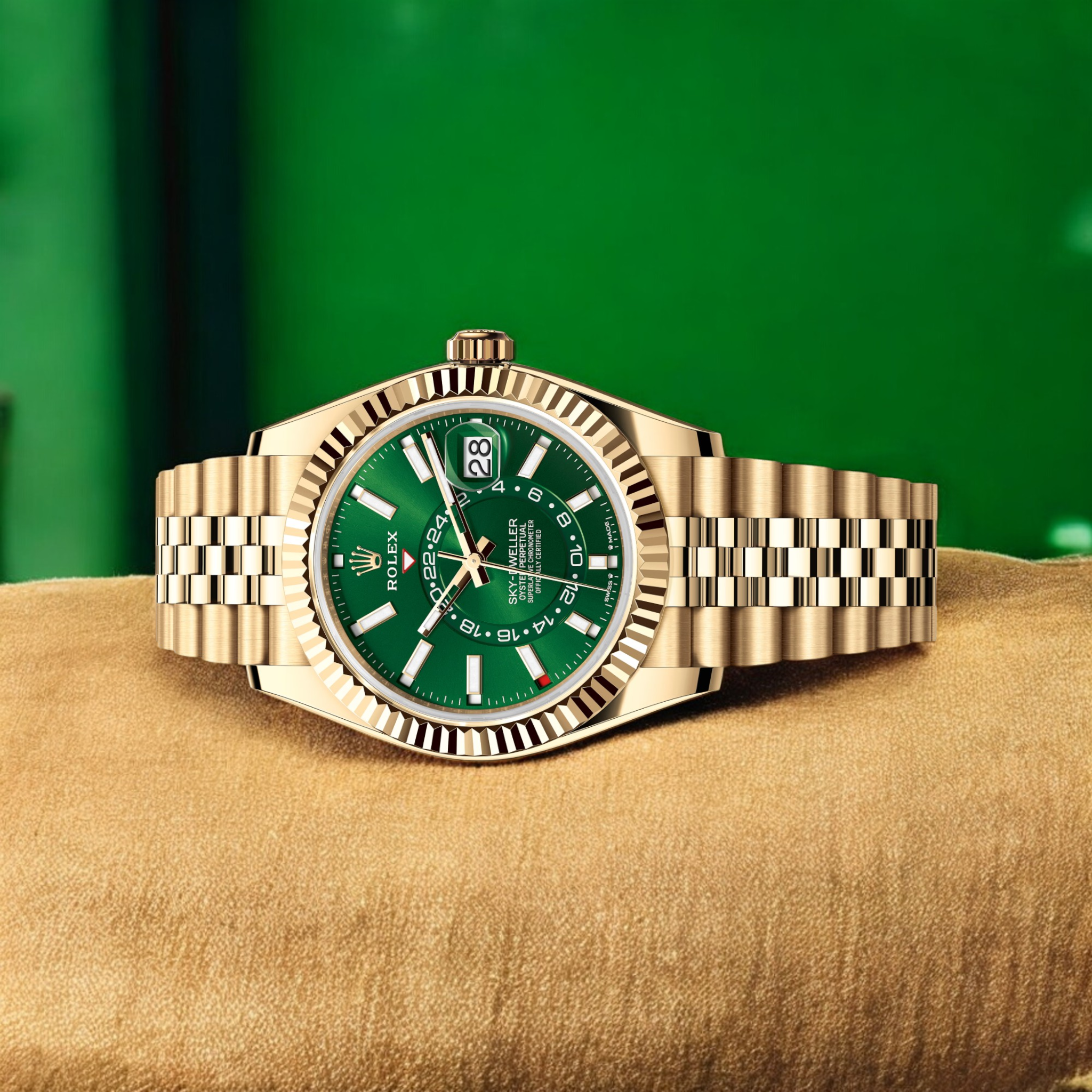 Rolex - Sky-Dweller - Bright Green Dial - 336938 - 2025