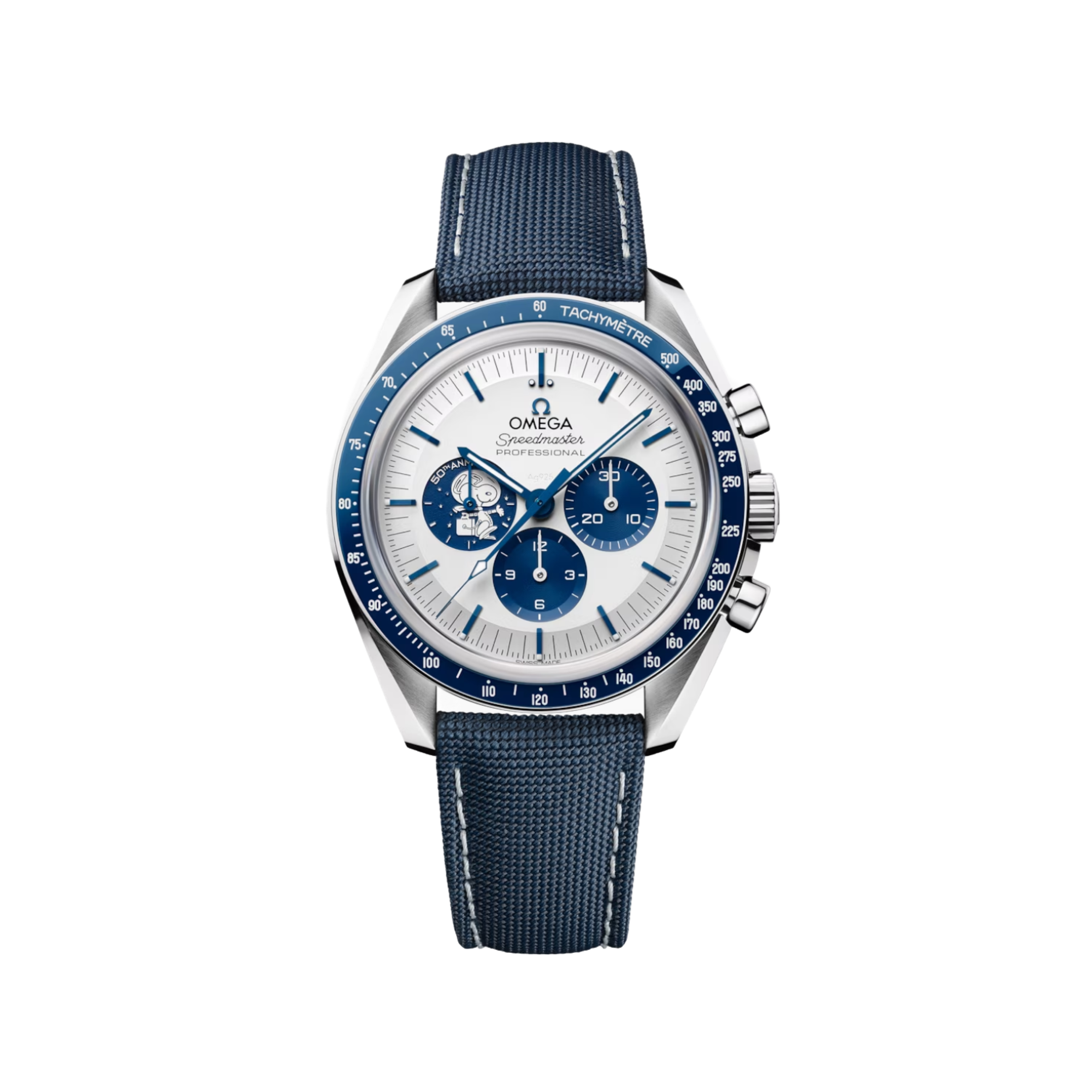 Omega Speedmaster 50th anniversary "Silver snoopy Award" 310.32.42.50.02.001