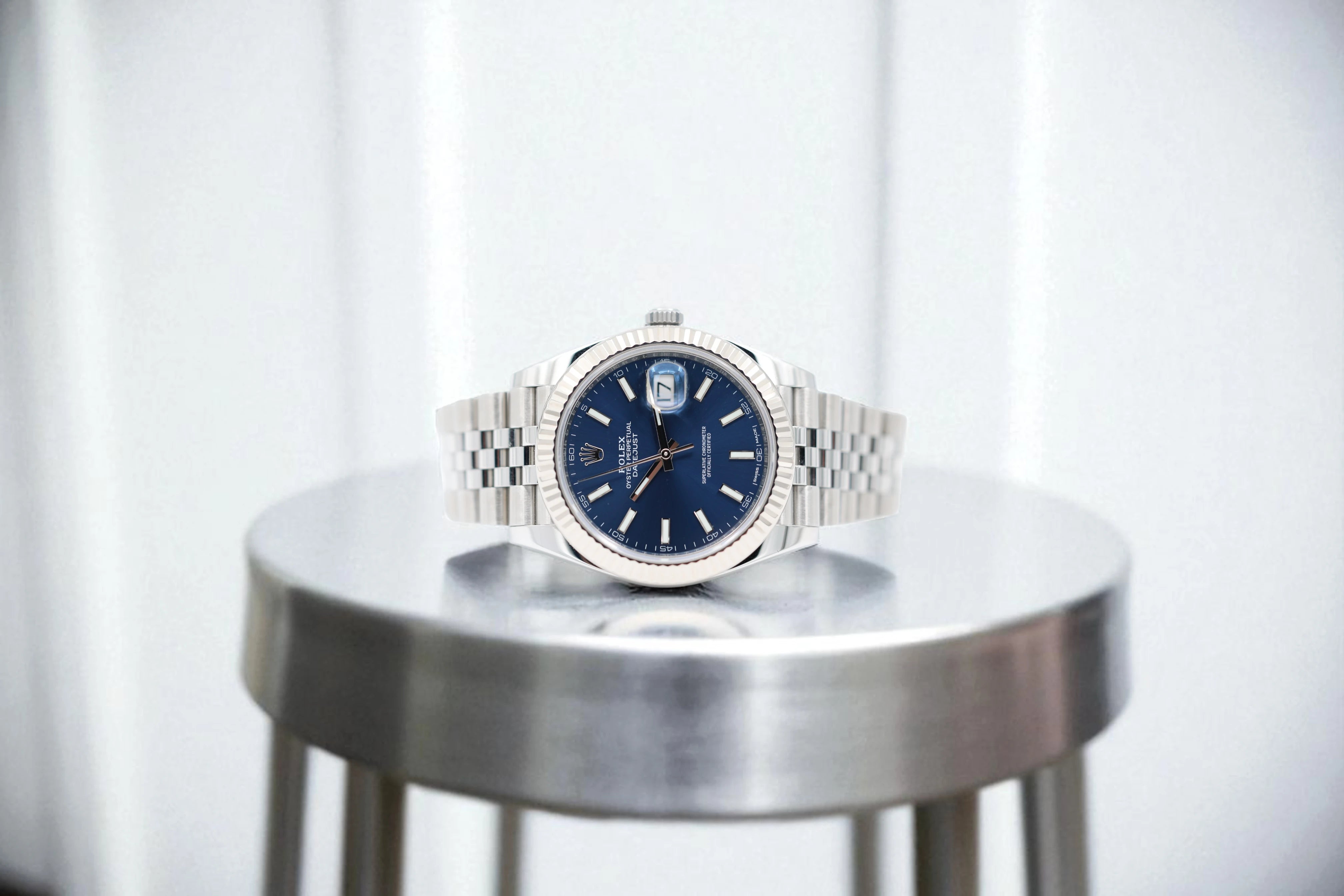 Rolex - Datejust - Blue Stick Dial - 126334 - 2018
