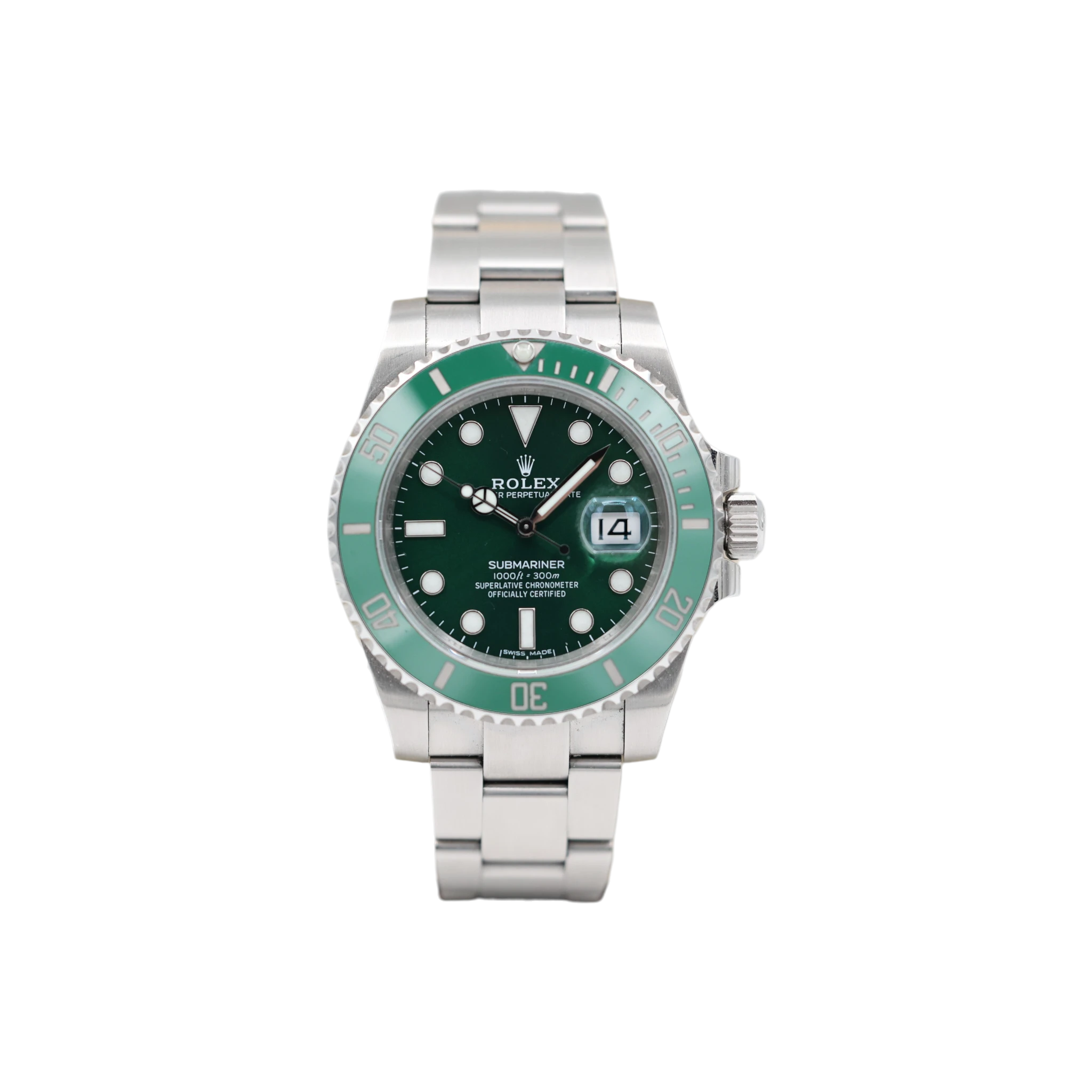 Rolex - Submariner Date - "Hulk" - 116610LV - 2014