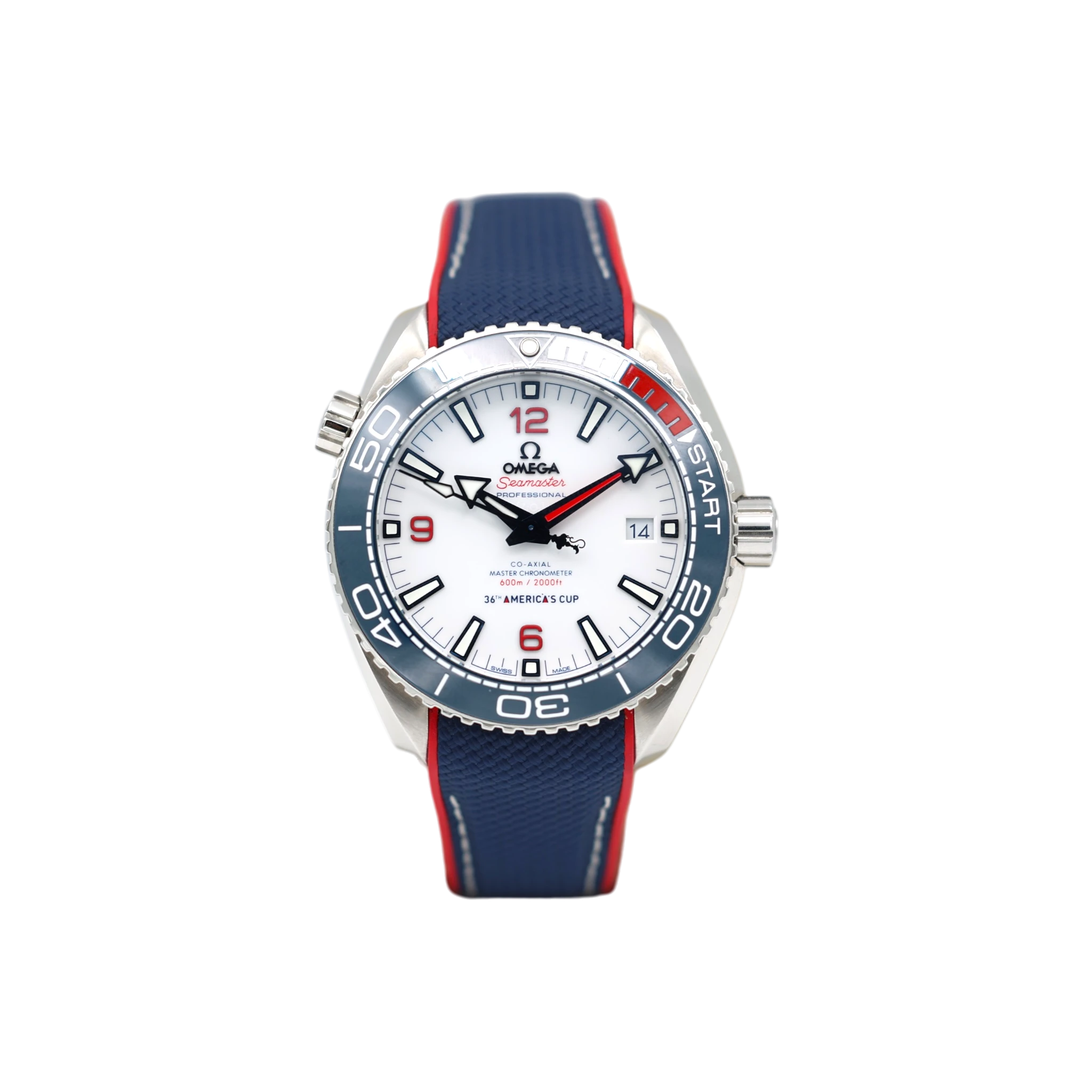 Omega - Seamaster Planet Ocean America's Cup - White Dial - 215.32.43.21.04.001 - 2020