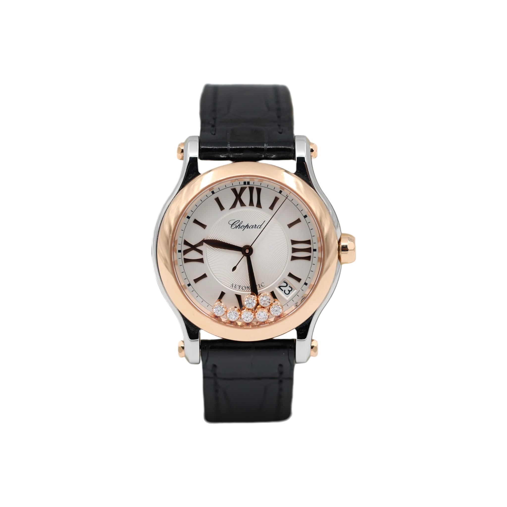 Chopard - Happy Sport Diamonds - Silver Dial - 278559-6001 - 2023