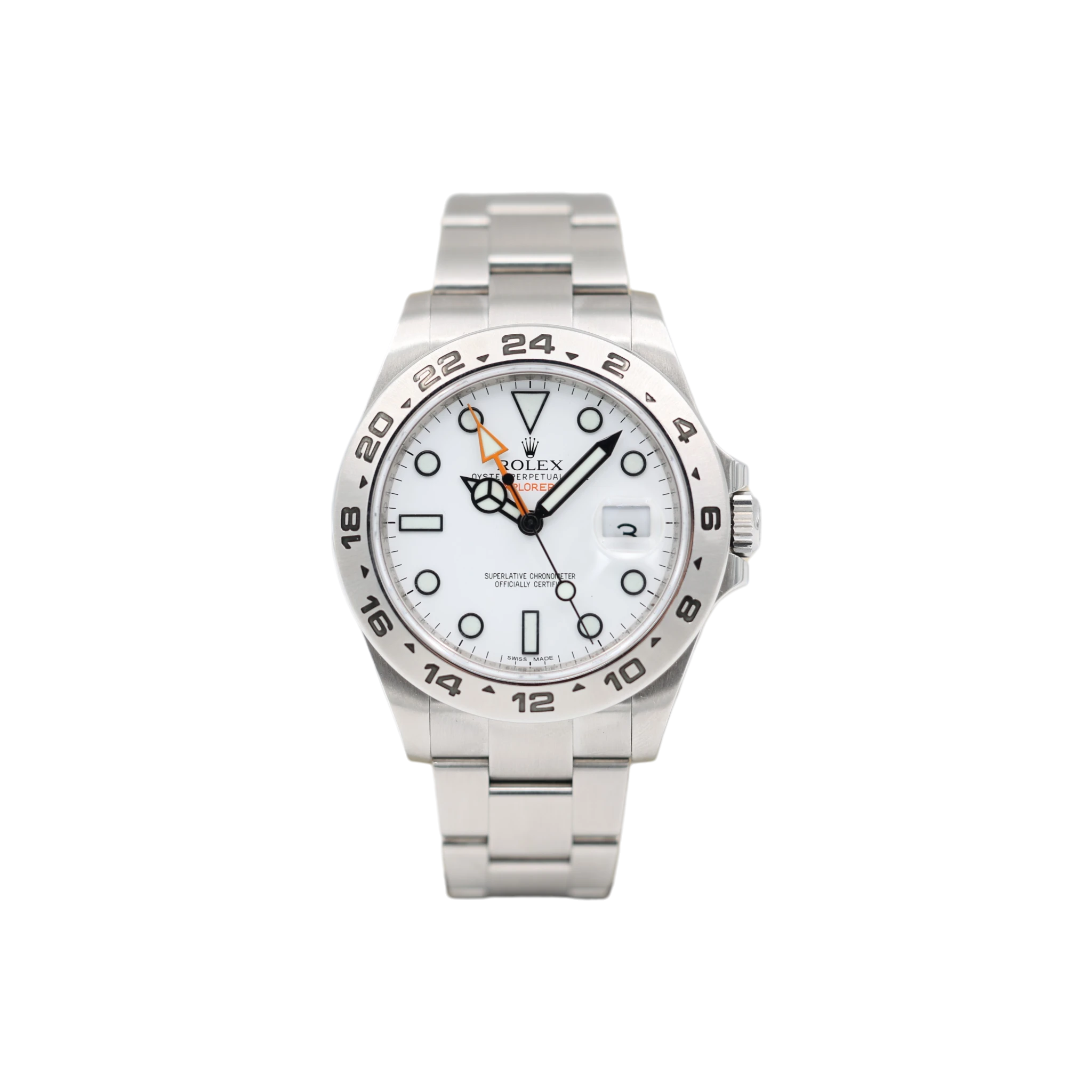 Rolex - Explorer II - Polar White Dial - 216570 - 2014