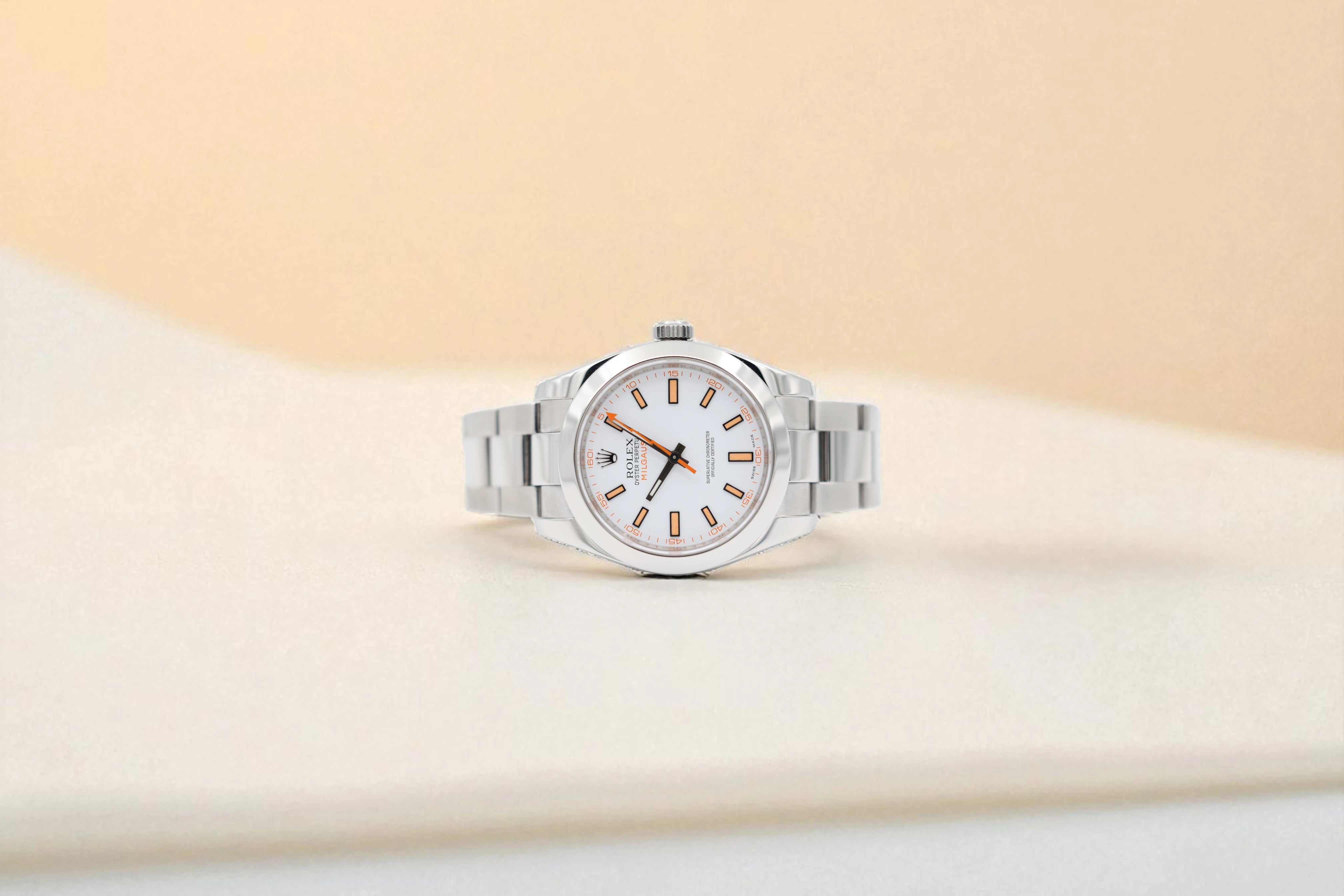 Rolex - Milgauss - White Dial - 116400