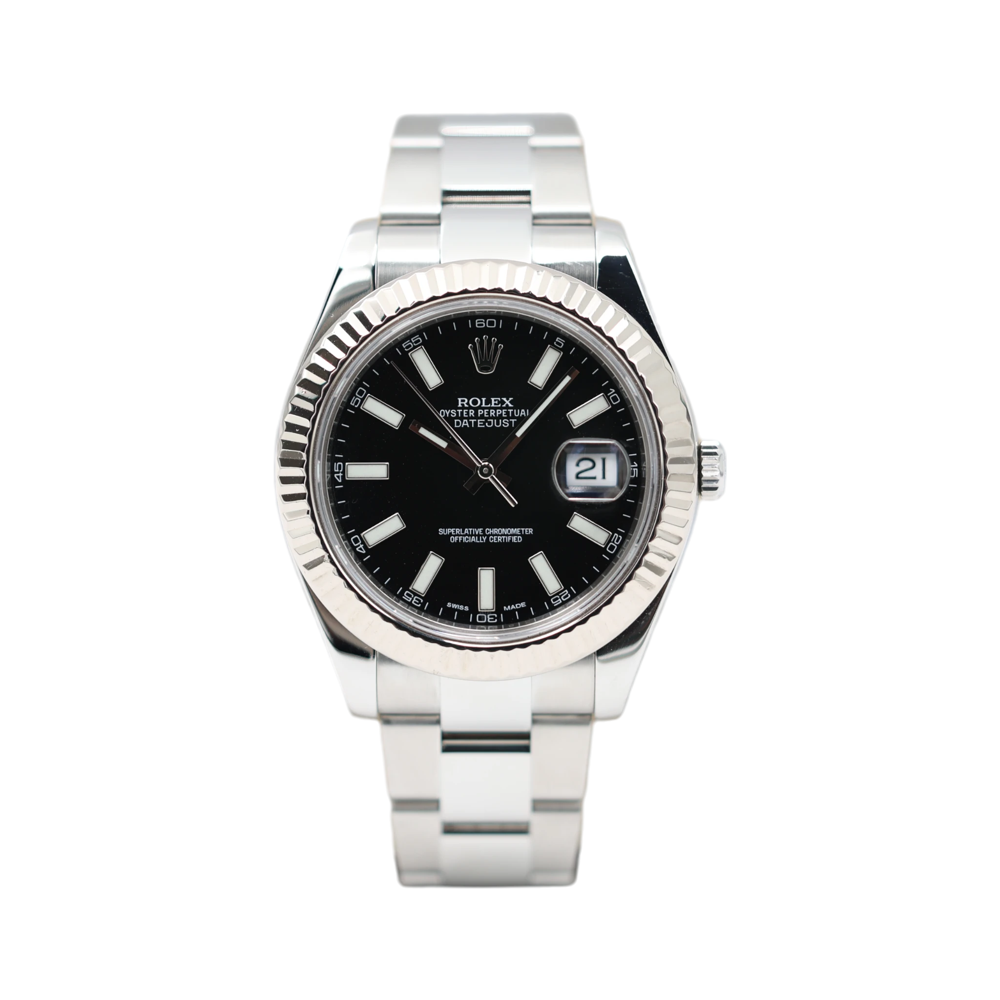 Rolex - Datejust - Black Dial - 116334 - 2014