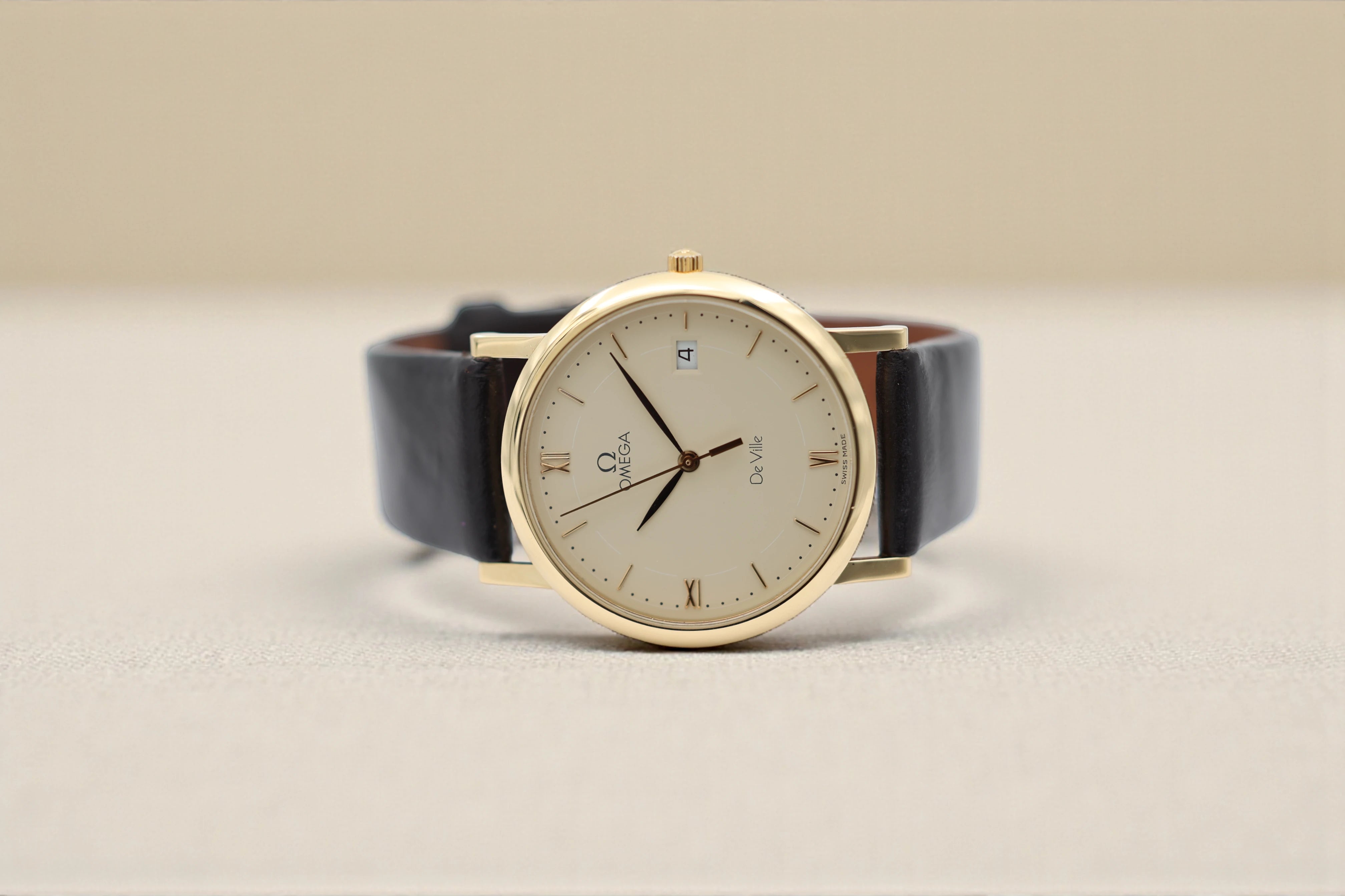 Omega - De Ville - Cream Dial - 196.2432