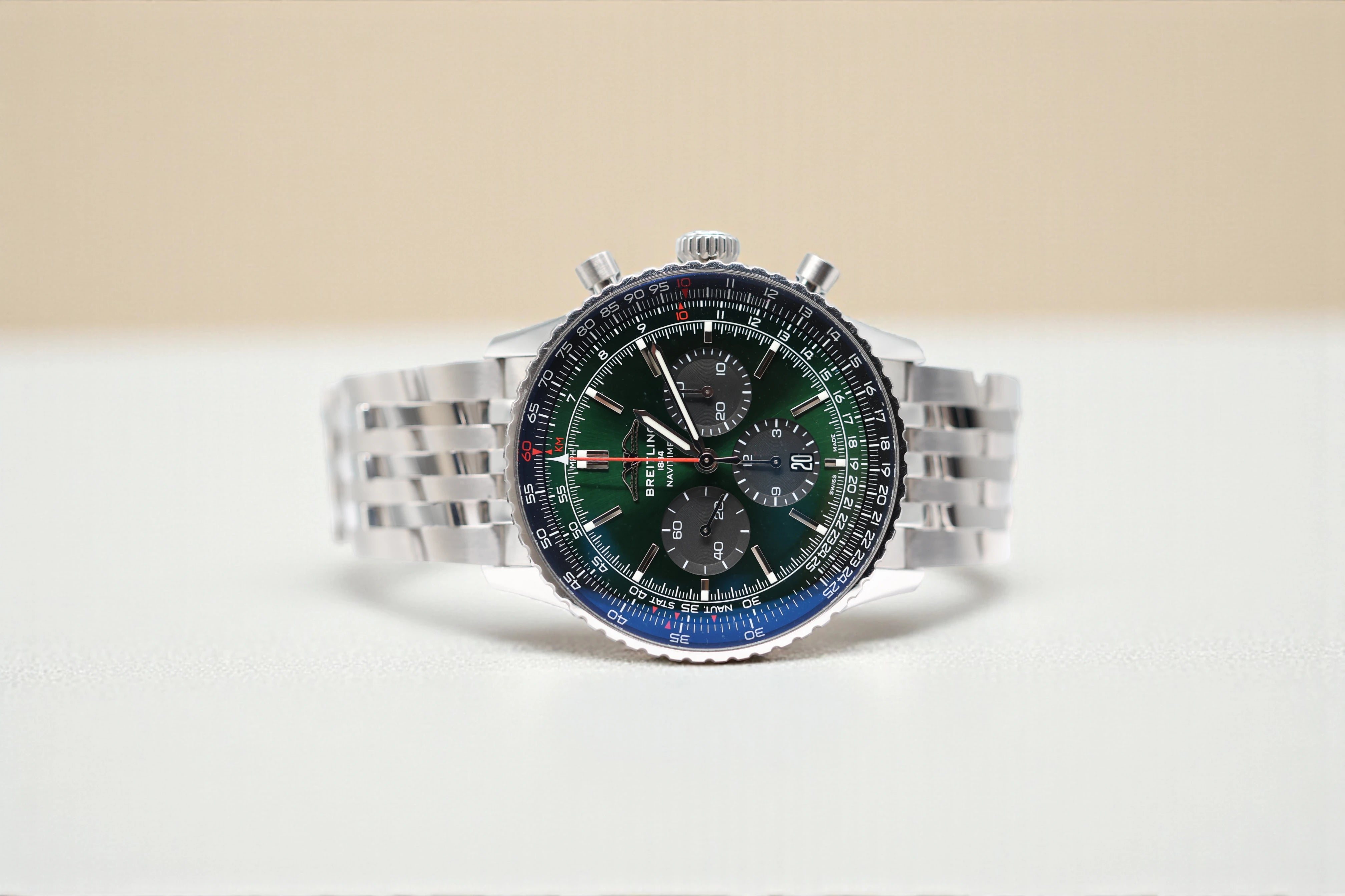 Breitling - Navitimer - Green Dial - AB0137 - 2023