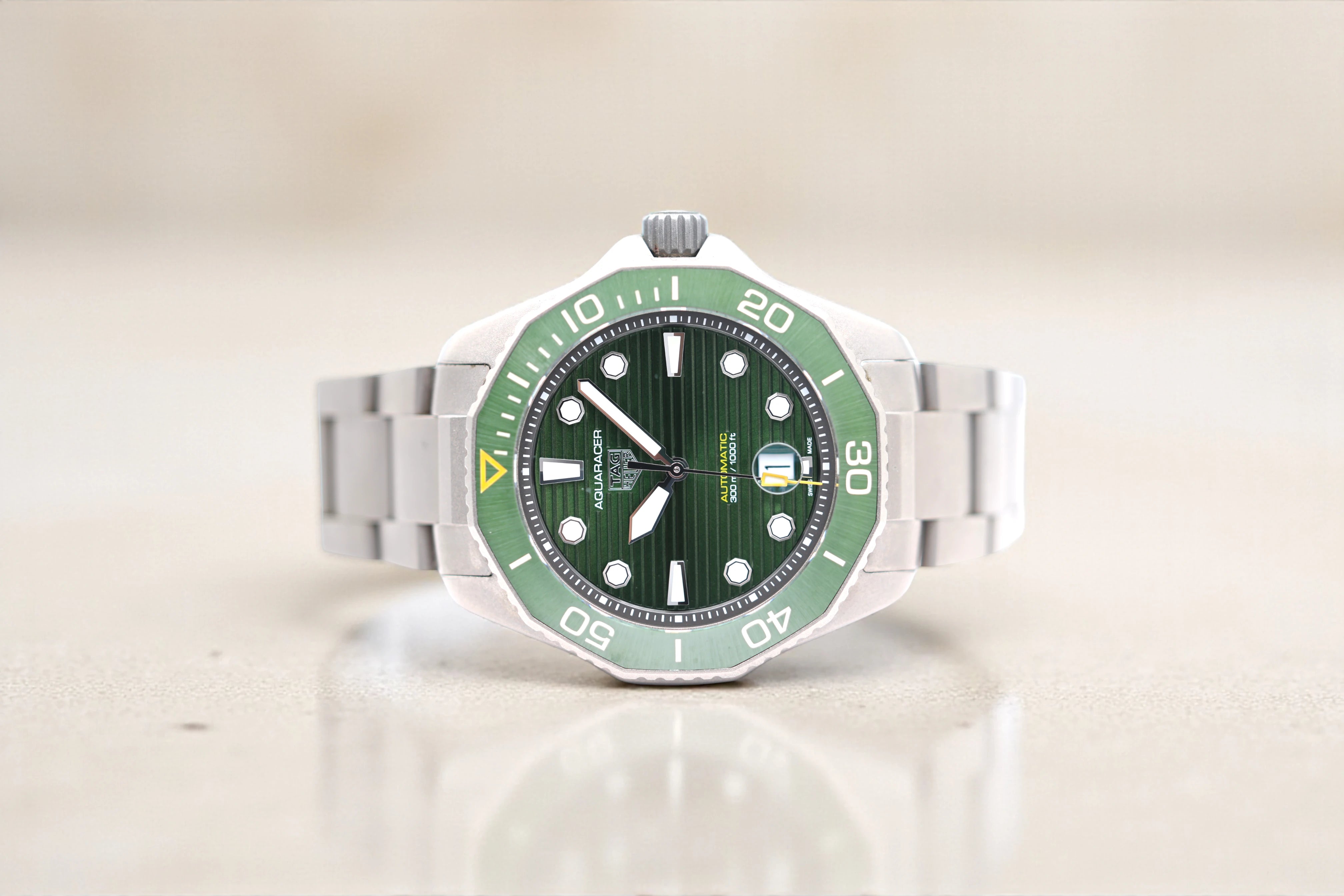 TAG Heuer - Aquaracer - Green Dial - WBP208B.BF0631 - 2025