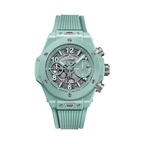 Hublot - Big Bang Unico Mint Green Ceramic - Skeleton Dial - 441.GS.52