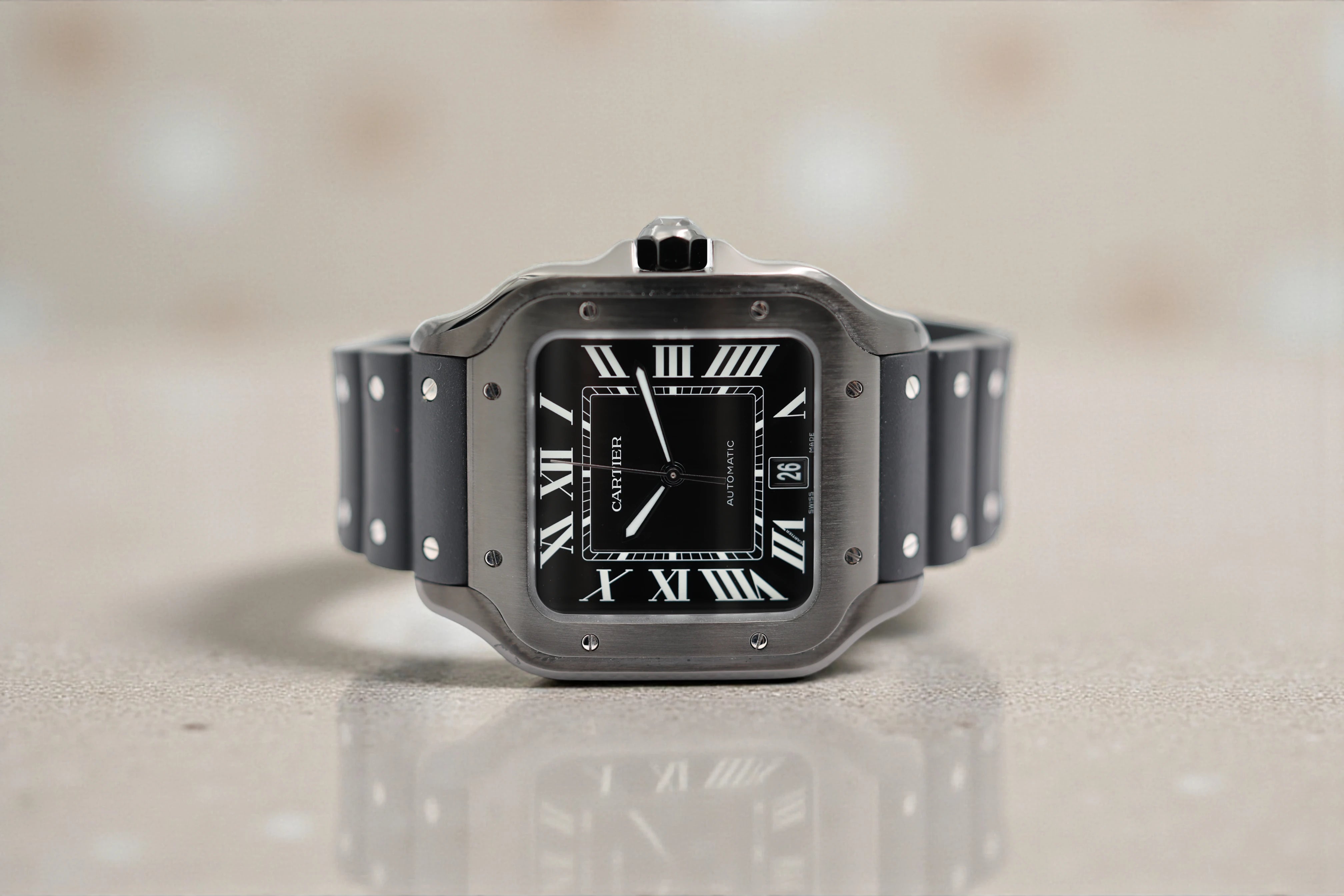 Cartier - Santos - Black Dial - WSSA0039