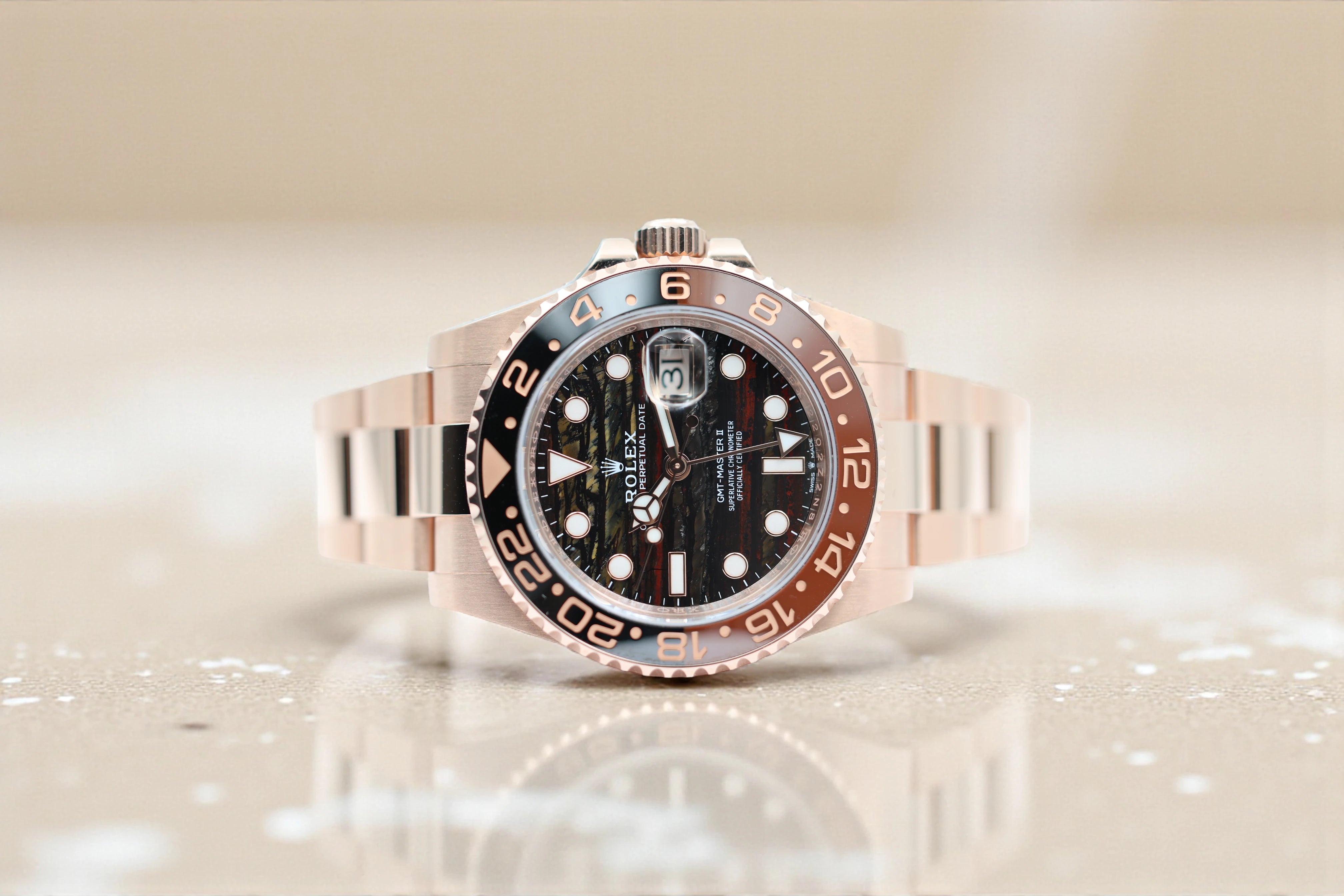 Rolex - GMT-Master II - "Rootbeer" Tiger Iron Dial - 126715CHNR - 2025