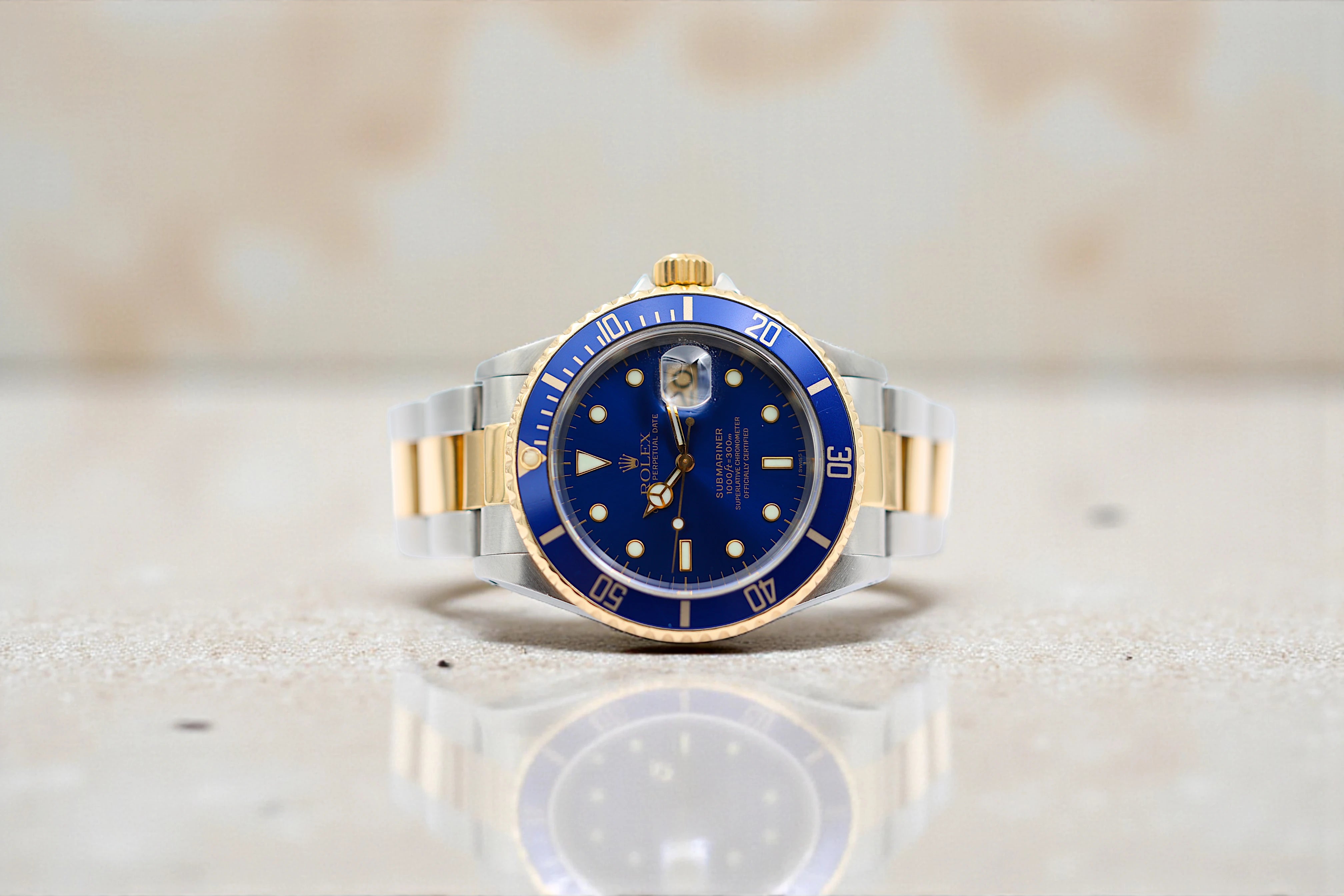 Rolex - Submariner Date - "Bluesy" - 16613 - 1999