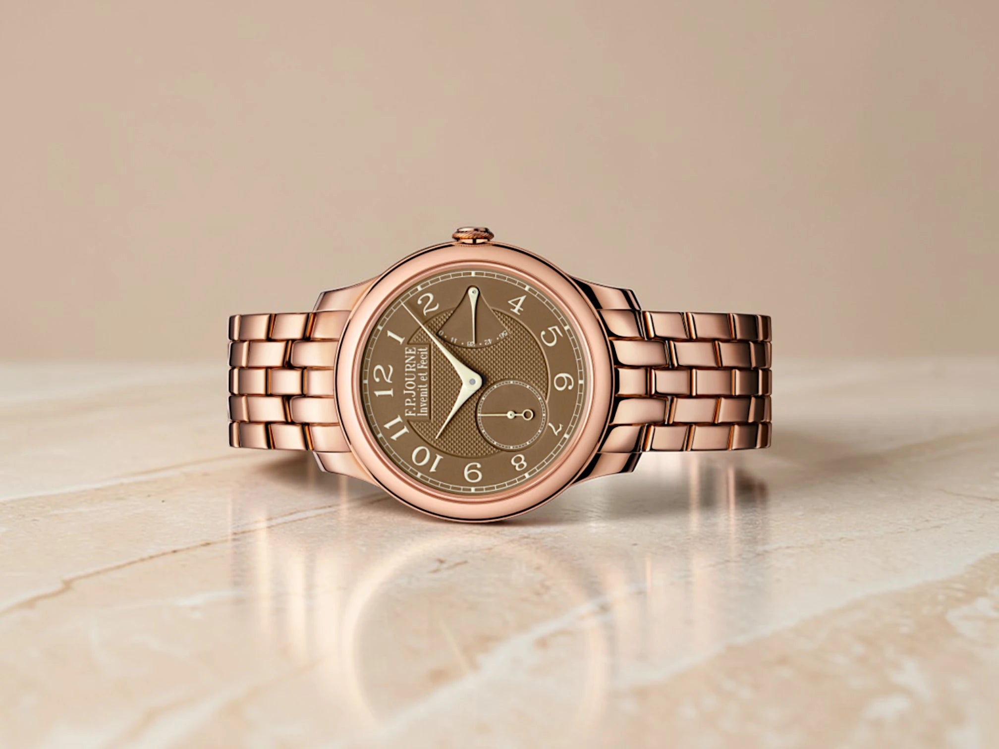 F.P. Journe - Chronomètre Souverain Havana - Havana Guilloché Silver Dial - CS - 2026