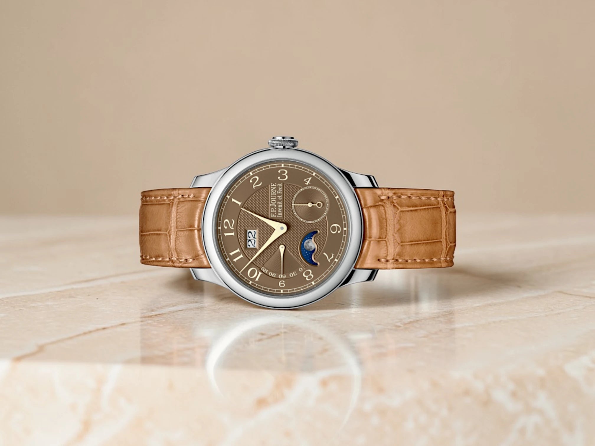 F.P. Journe - Automatique Lune Havana - Havana Silver Dial - AL2 - 2026