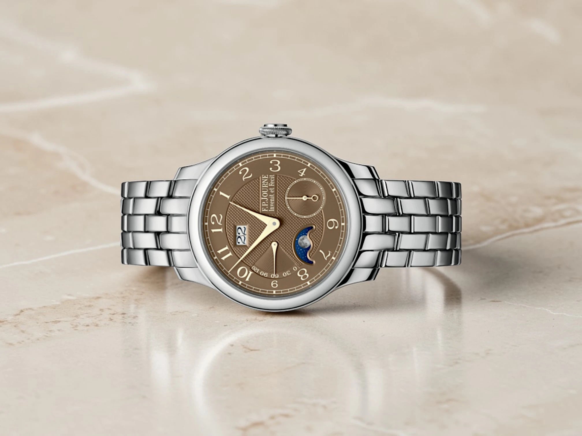 F.P. Journe - Automatique Lune Havana - Havana Silver Dial - AL2 - 2026