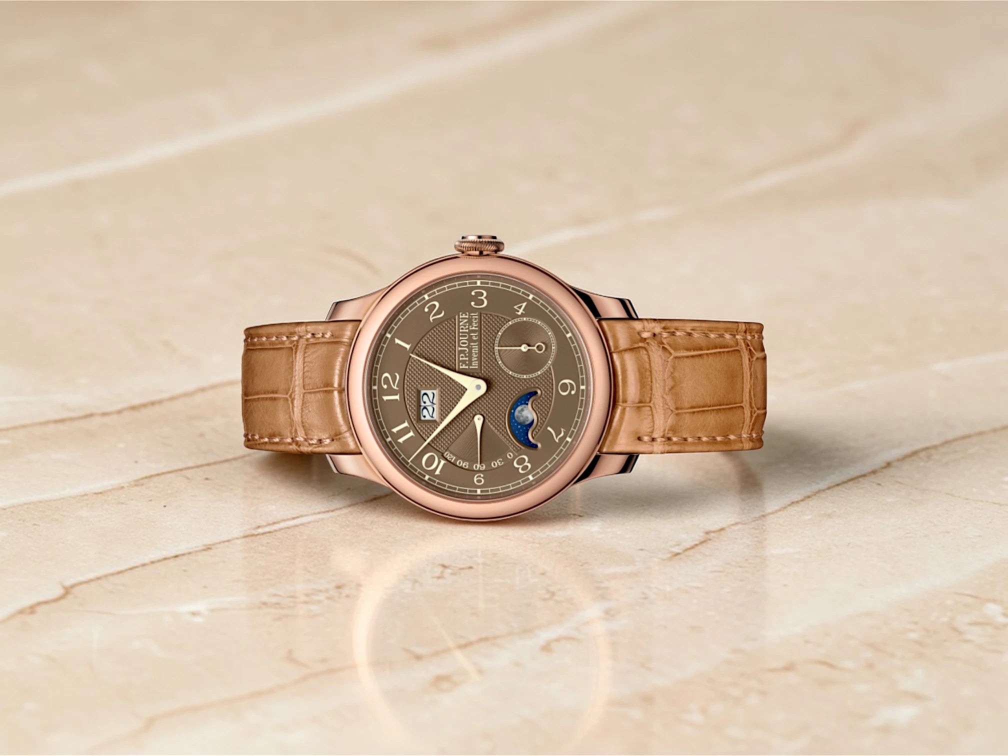 F.P. Journe - Automatique Lune Havana - Havana Silver Dial - AL2 - 2026