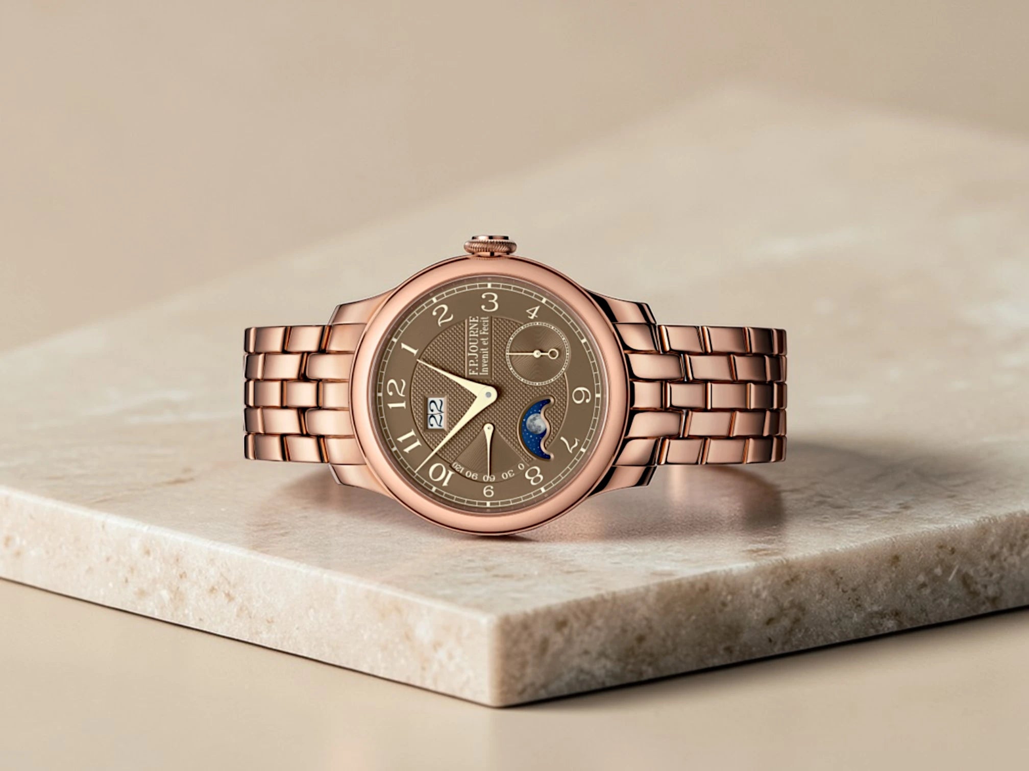 F.P. Journe - Automatique Lune Havana - Havana Silver Dial - AL2 - 2026