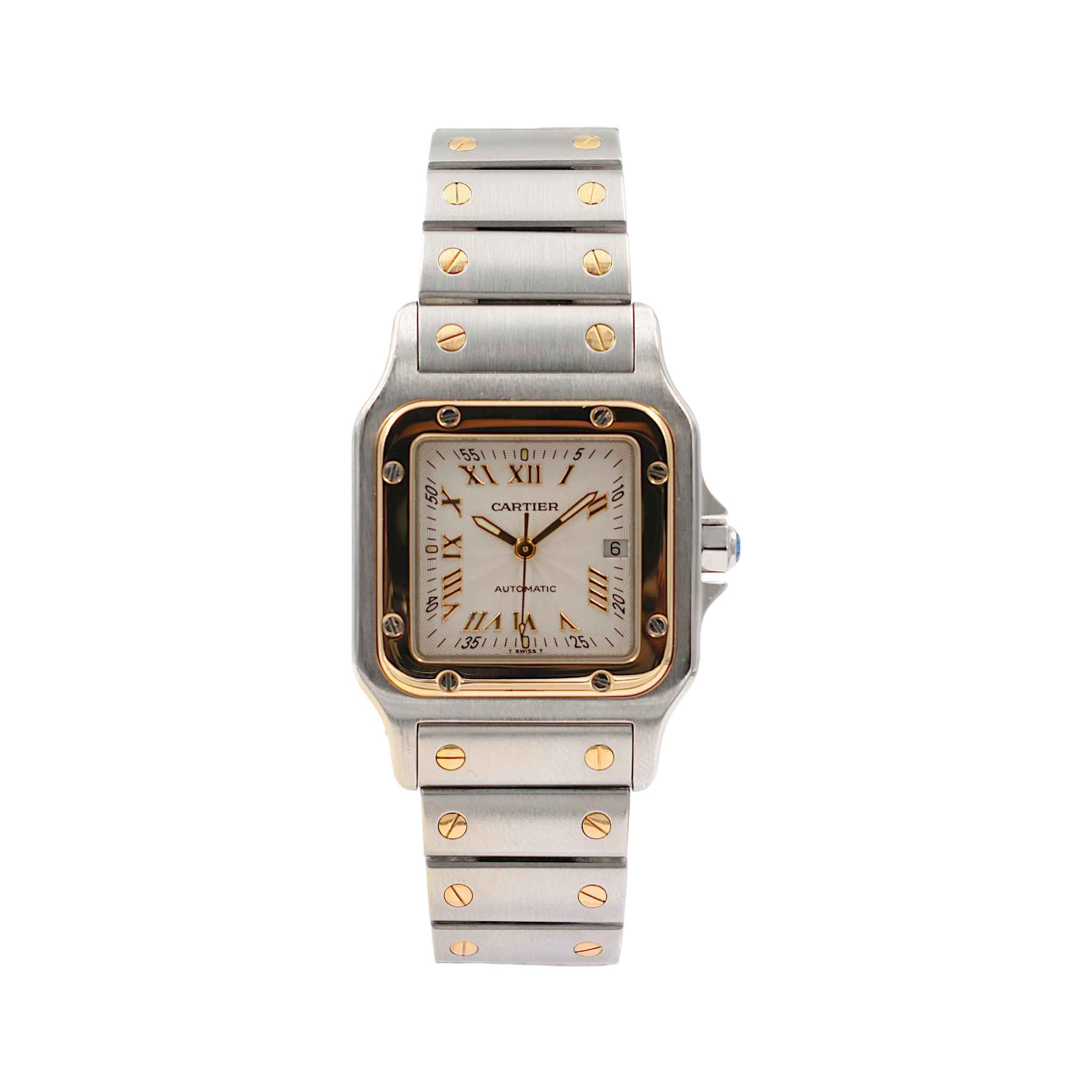 Cartier - Santos Galbée - White Roman Dial - 2319
