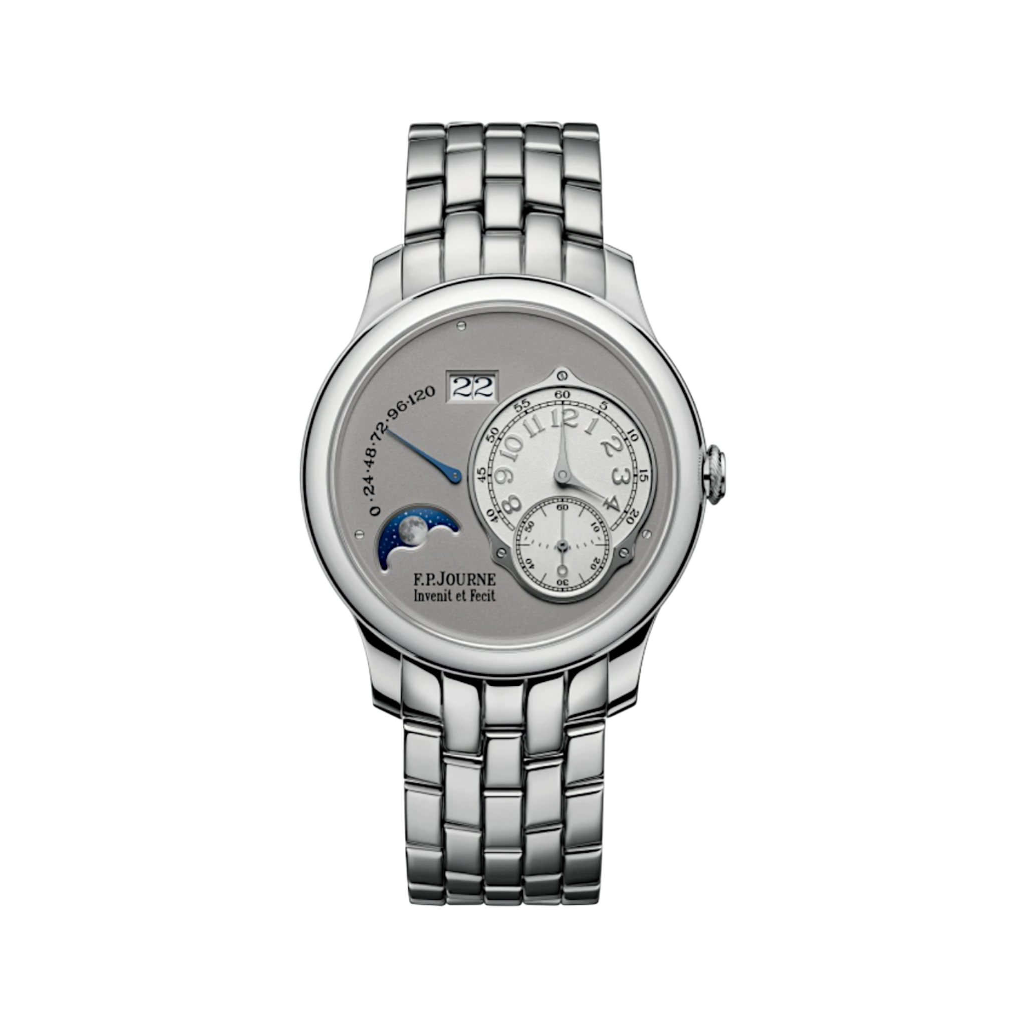 F.P. Journe - Lune - Silver & White Gold Dial - LN - 2026