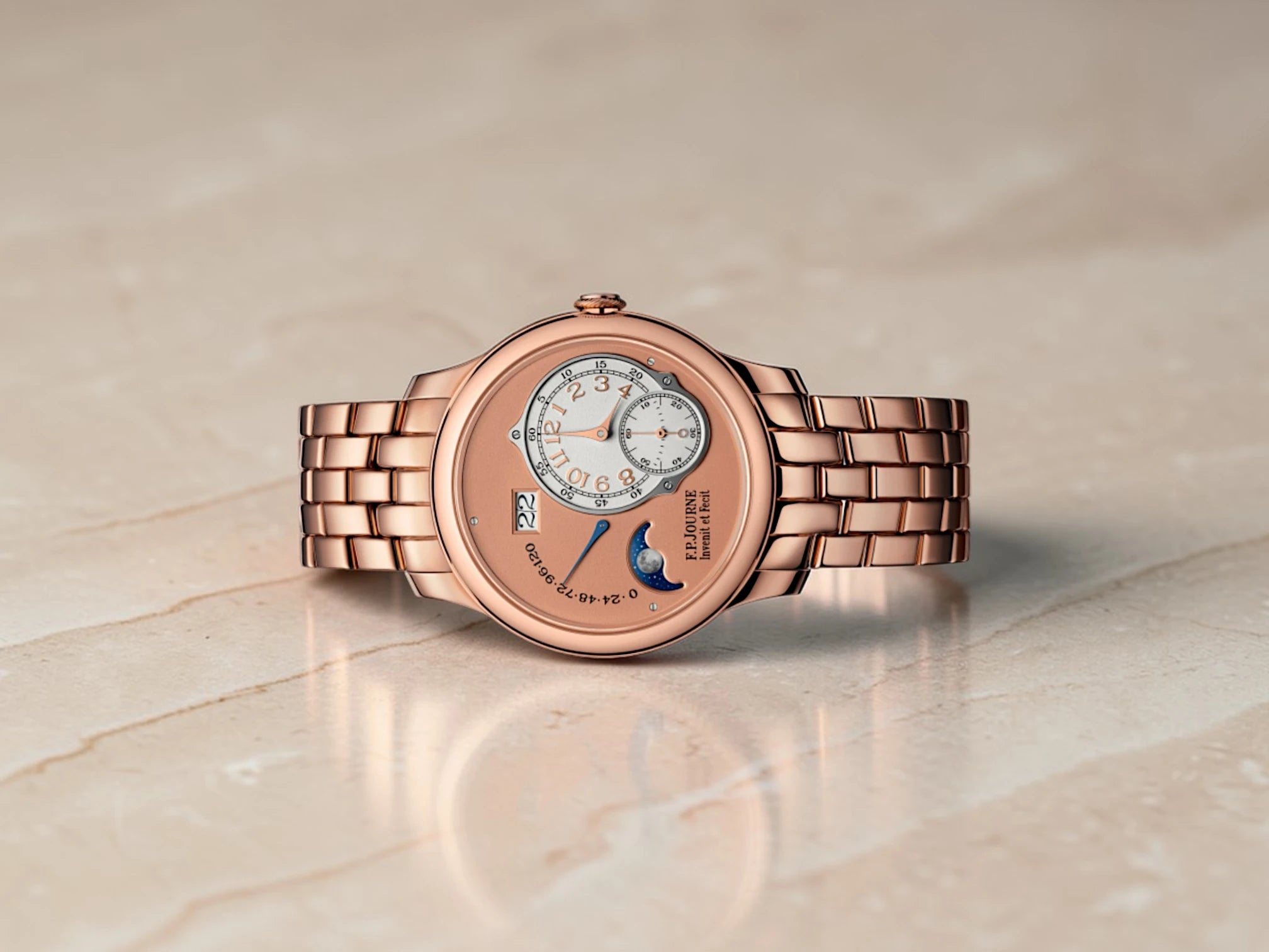 F.P. Journe - Lune - Rose Gold Dial - LN - 2026