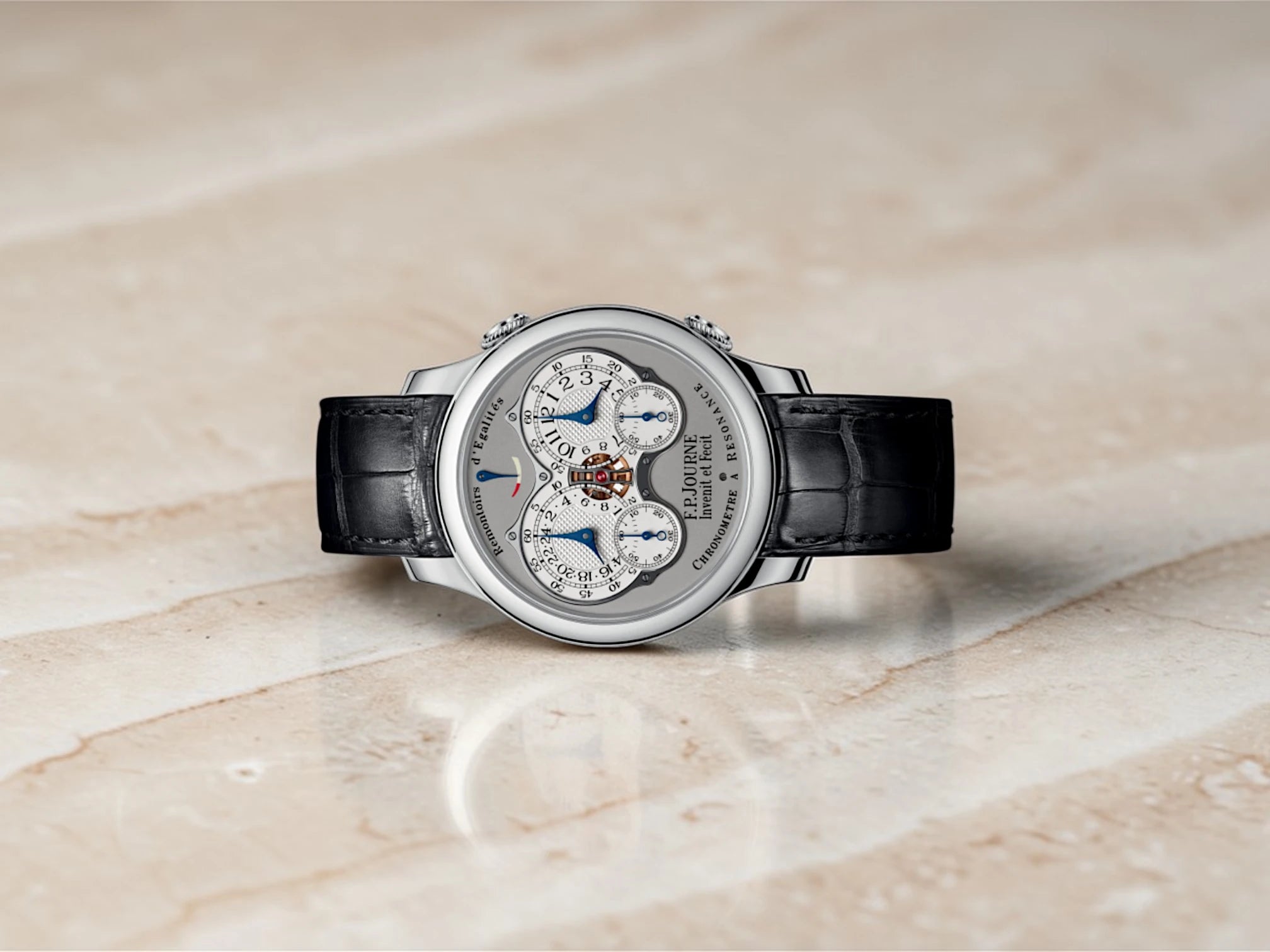 F.P. Journe - Chronomètre à Résonance - Silver & White Gold Dial - RQ - 2026