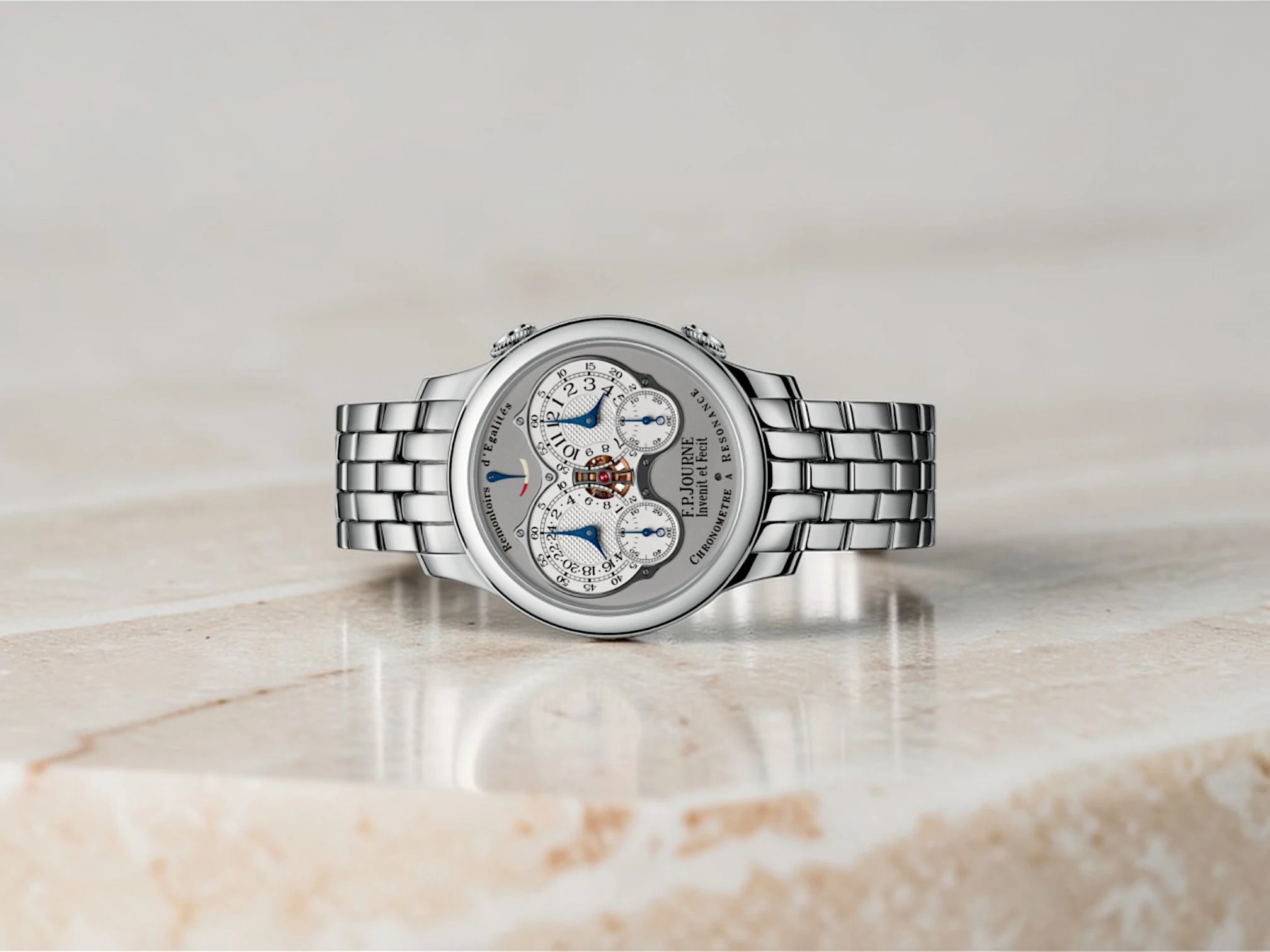 F.P. Journe - Chronomètre à Résonance - Silver & White Gold Dial - RQ - 2026