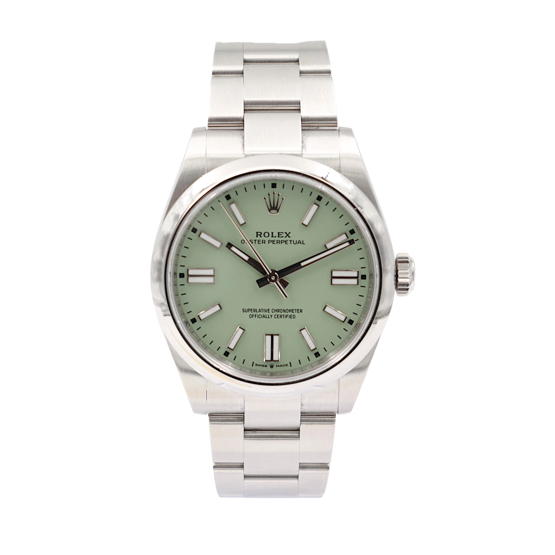 Rolex - Oyster Perpetual - Pistachio Dial - 134300 - 2025