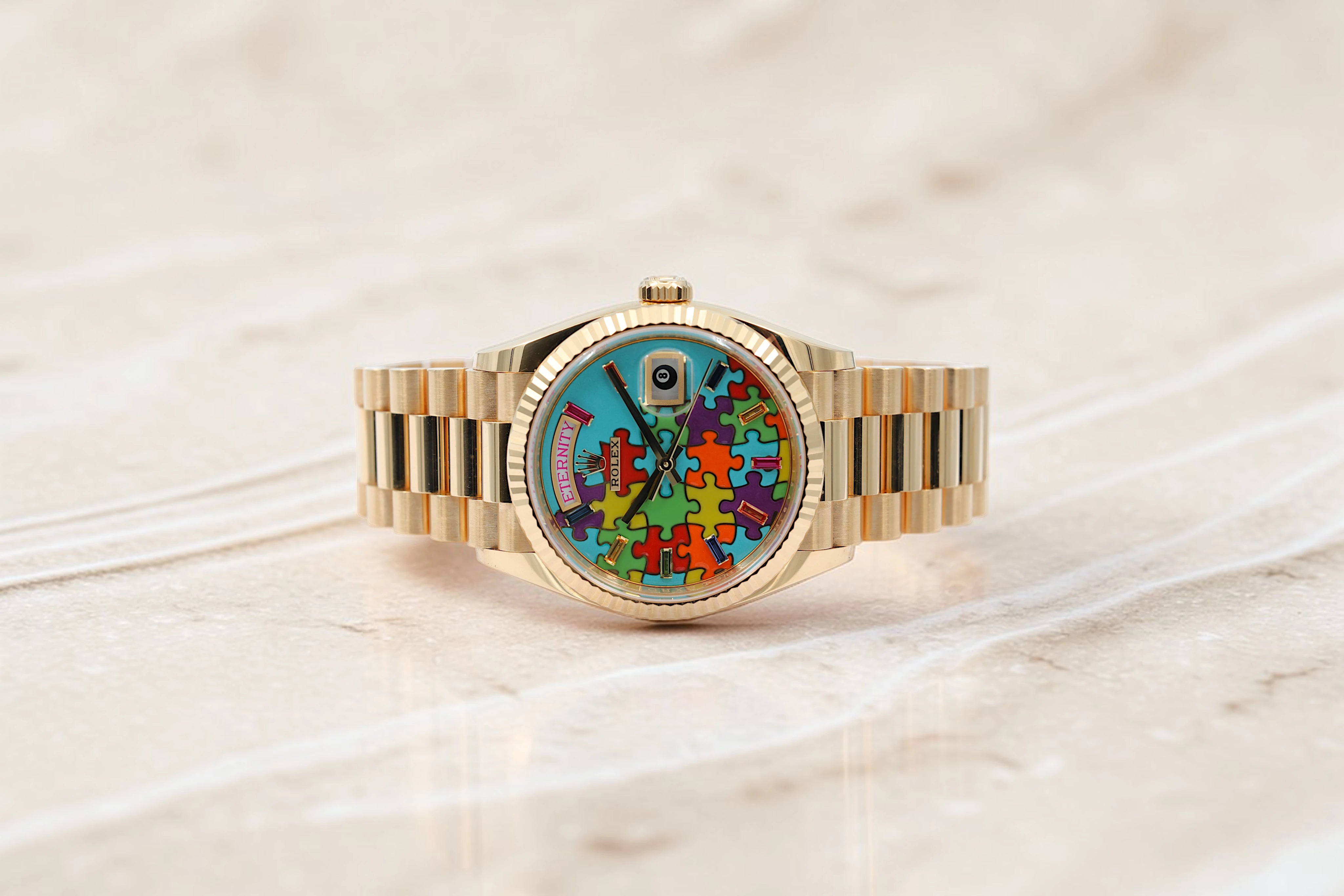 Rolex - Day-Date - "Puzzle Emoji" - 128238 - 2025